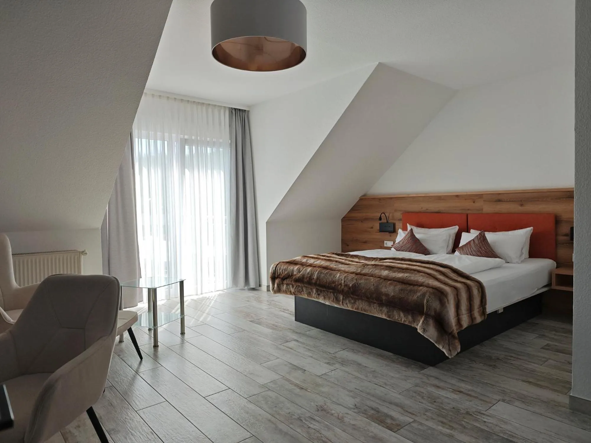 Bedroom, Bed in Lakeside Resort Michaela