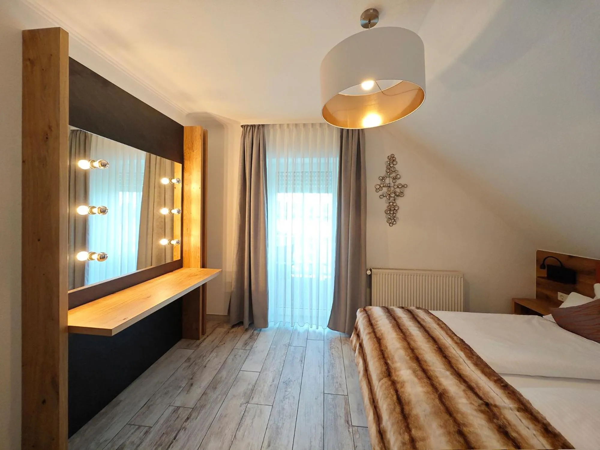 Bedroom, Bed in Lakeside Resort Michaela