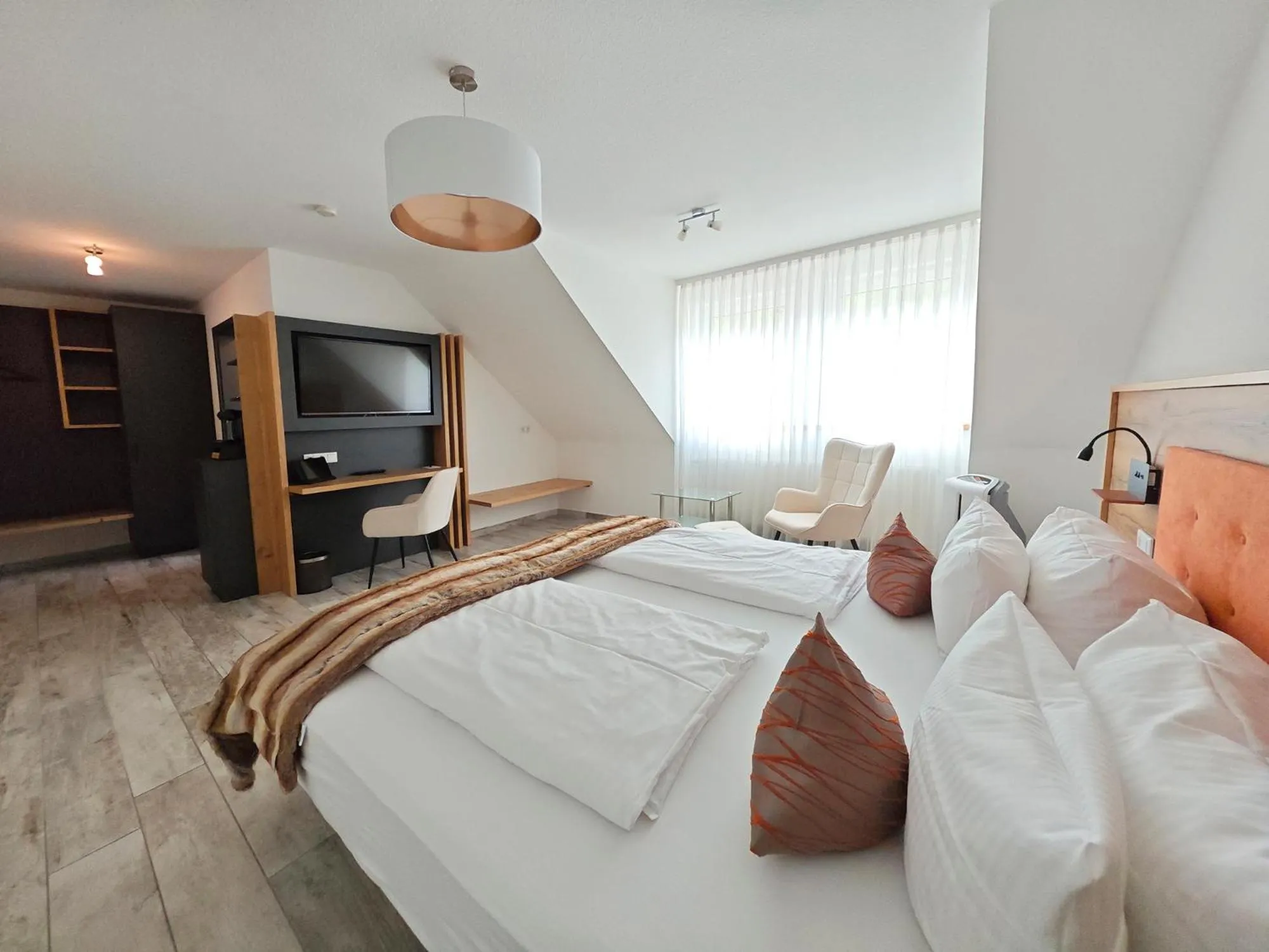 Bedroom, Bed in Lakeside Resort Michaela