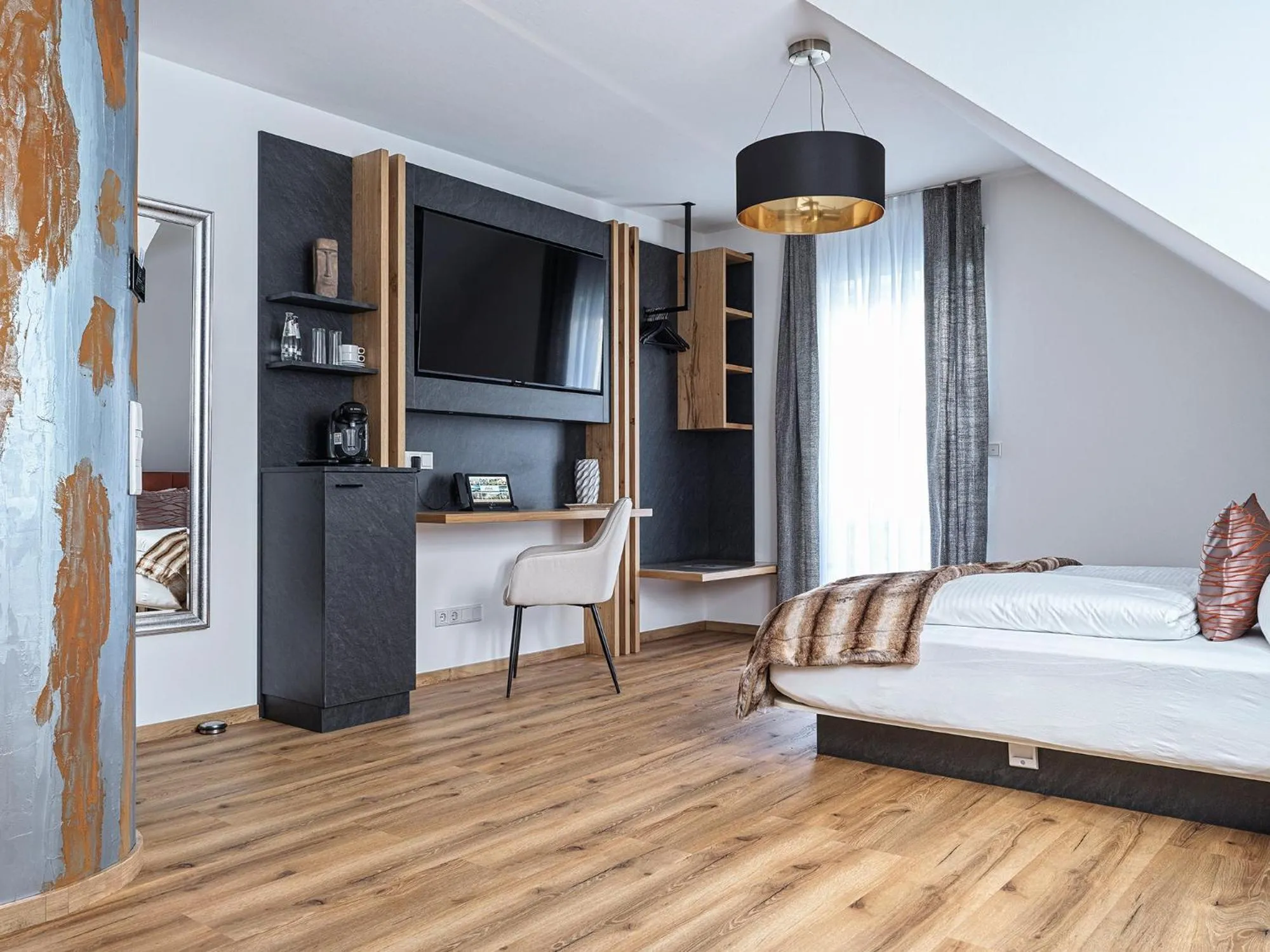 Bedroom, Bed in Lakeside Resort Michaela