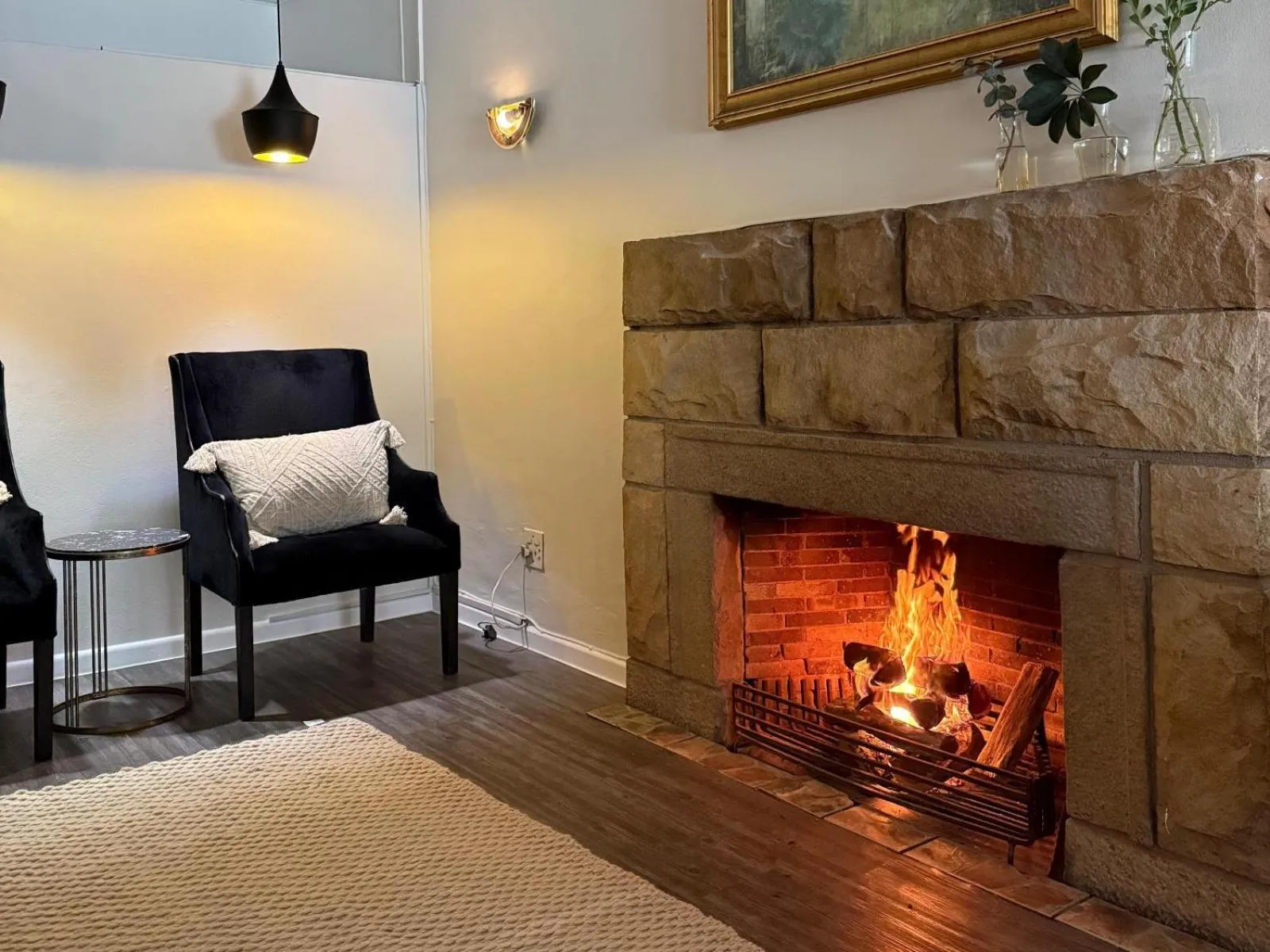 Living room in St Helena Bay Hotel
