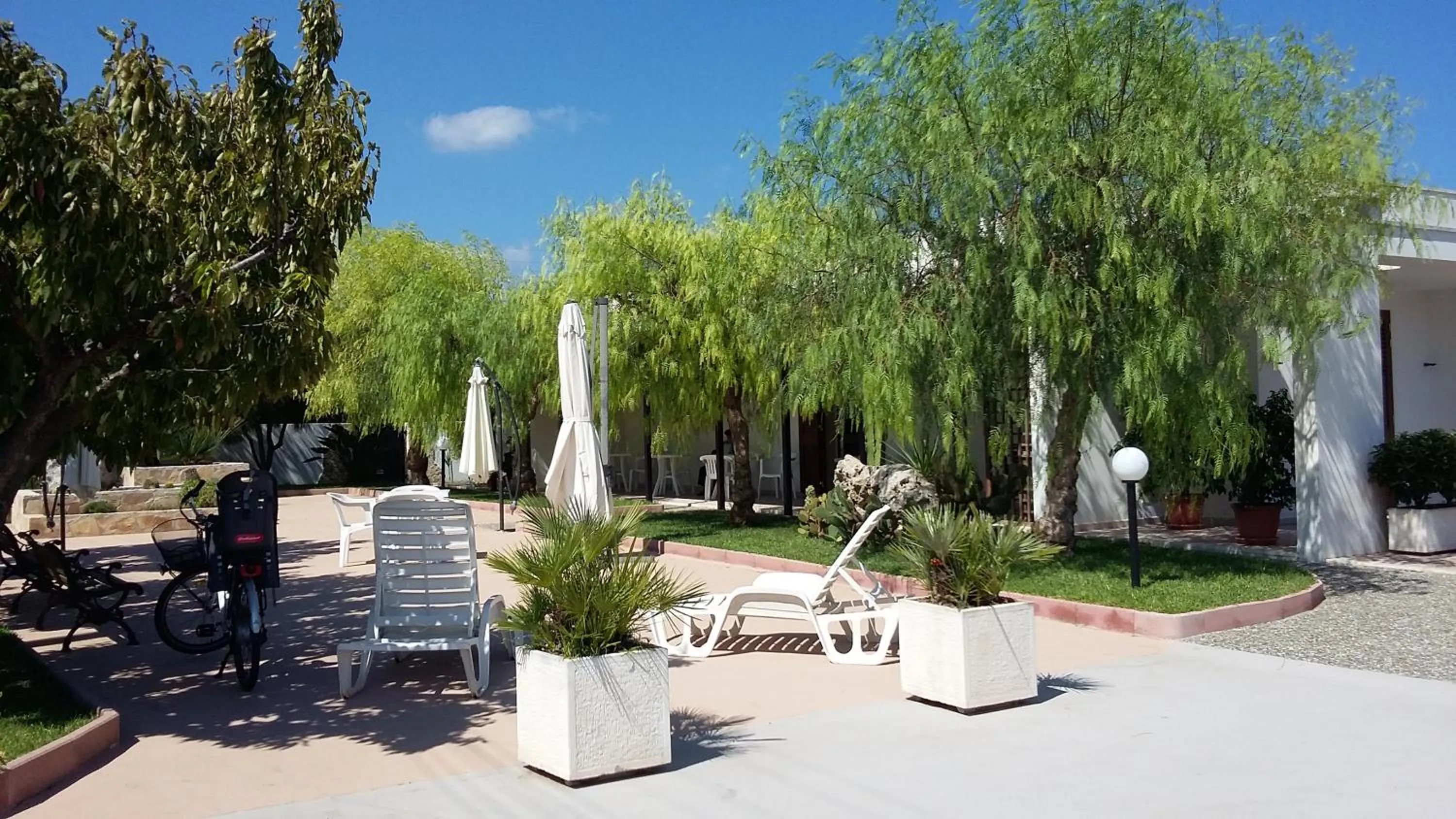 Garden in I Tre Ciliegi