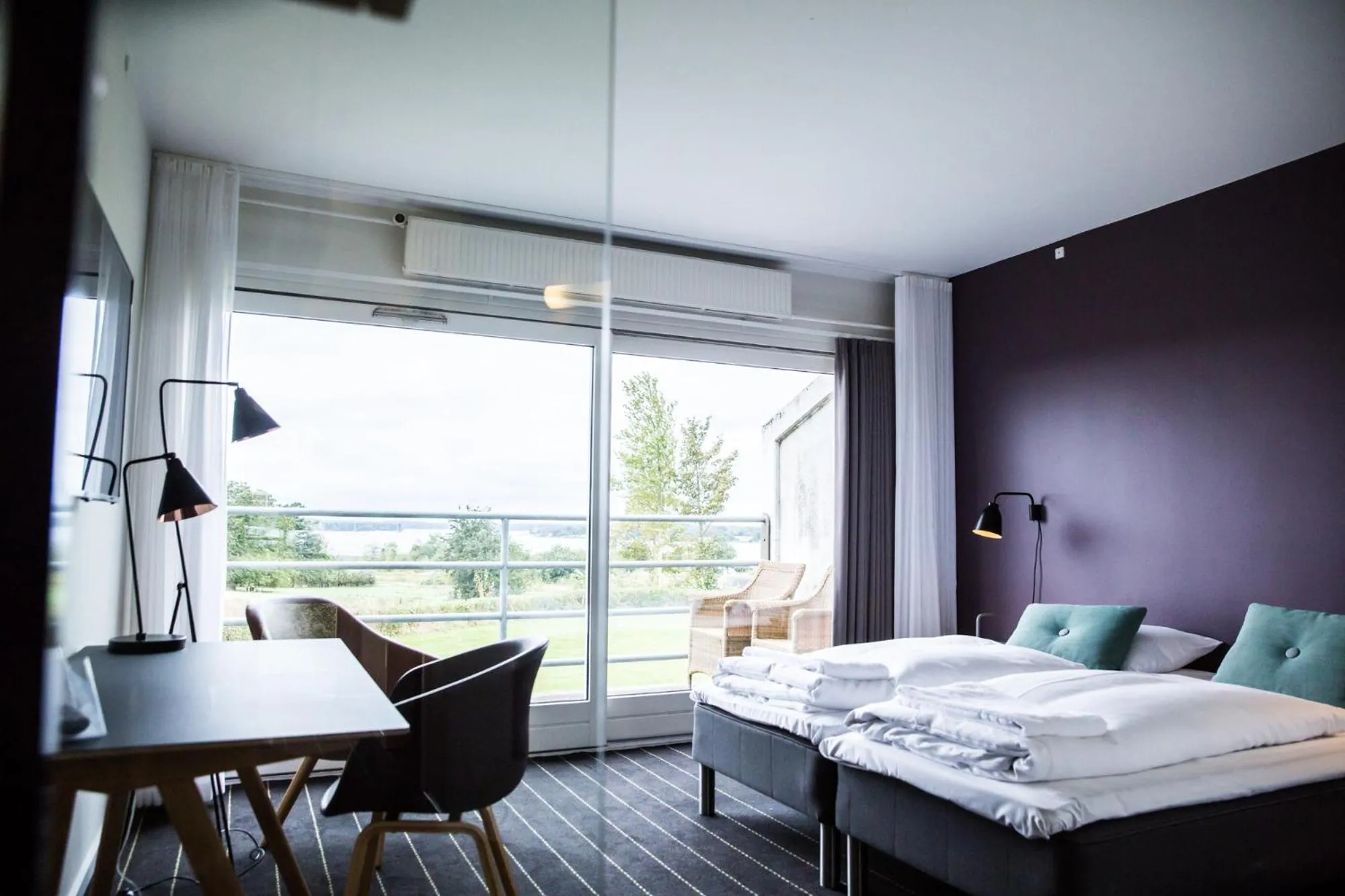 View (from property/room), Bed in Comwell Middelfart