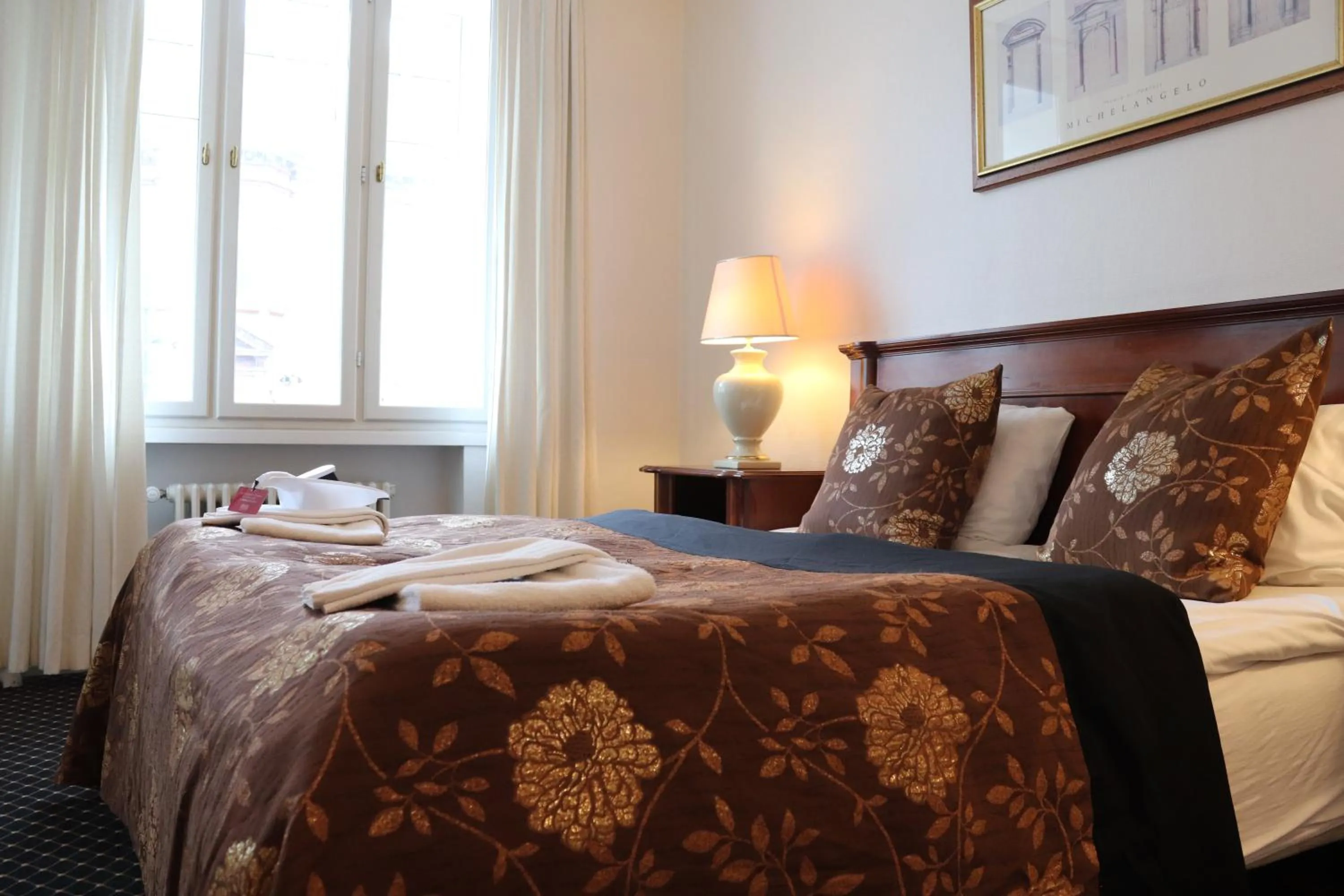 Bedroom, Bed in Milling Hotel Saxildhus