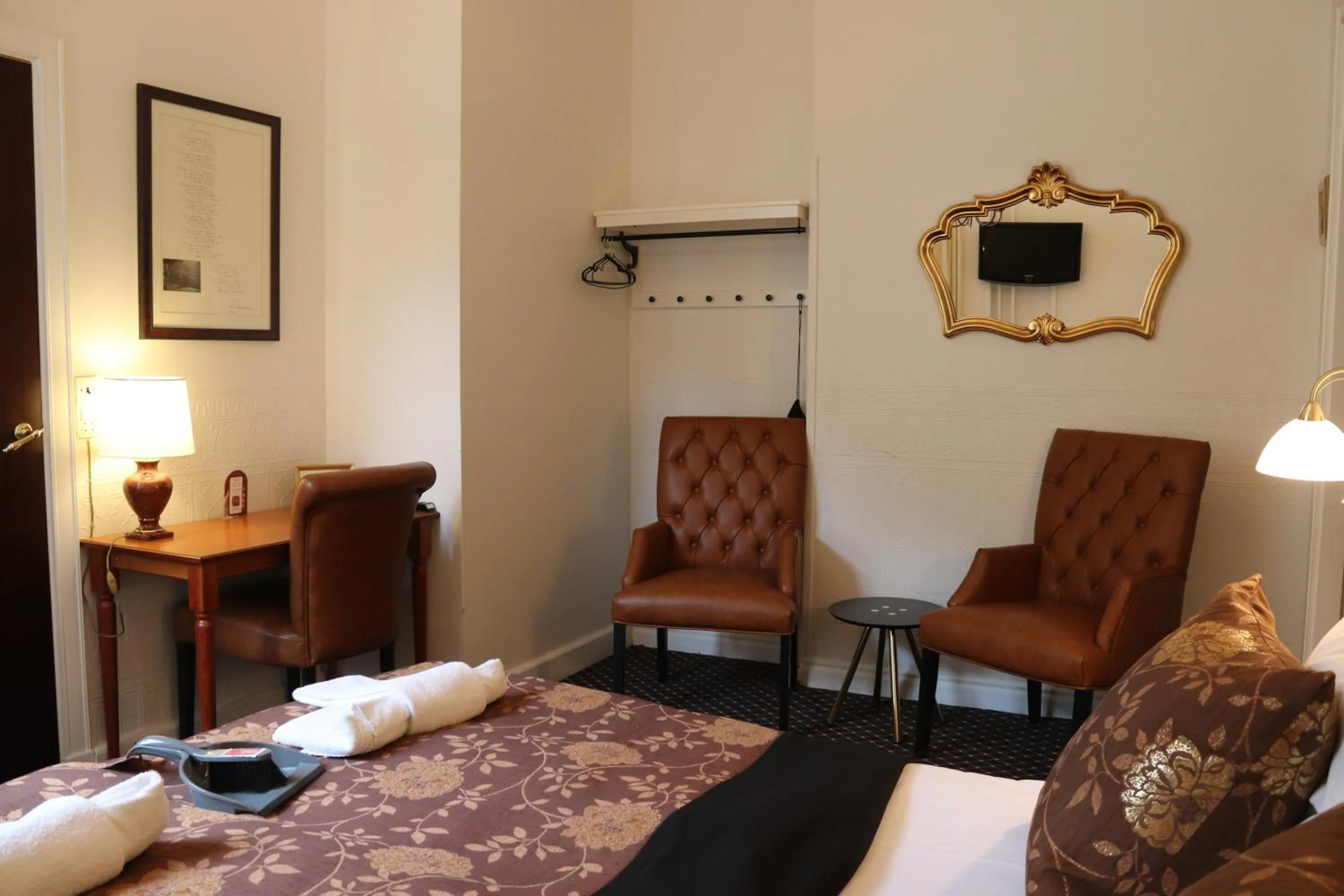 Bedroom, Bed in Milling Hotel Saxildhus