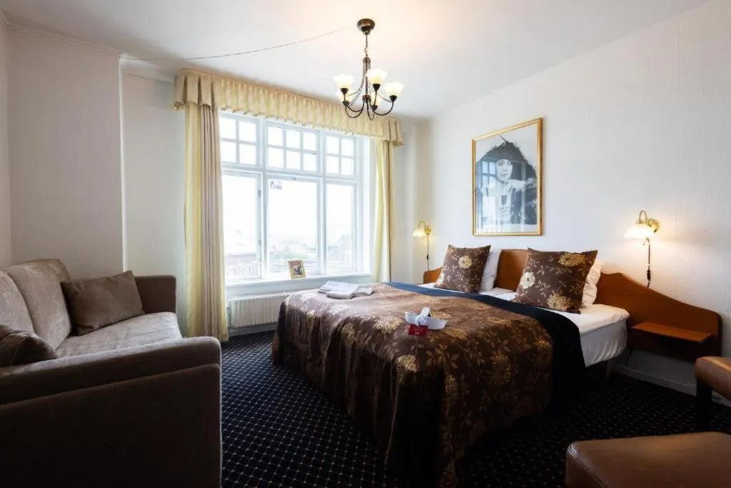 Bed in Milling Hotel Saxildhus