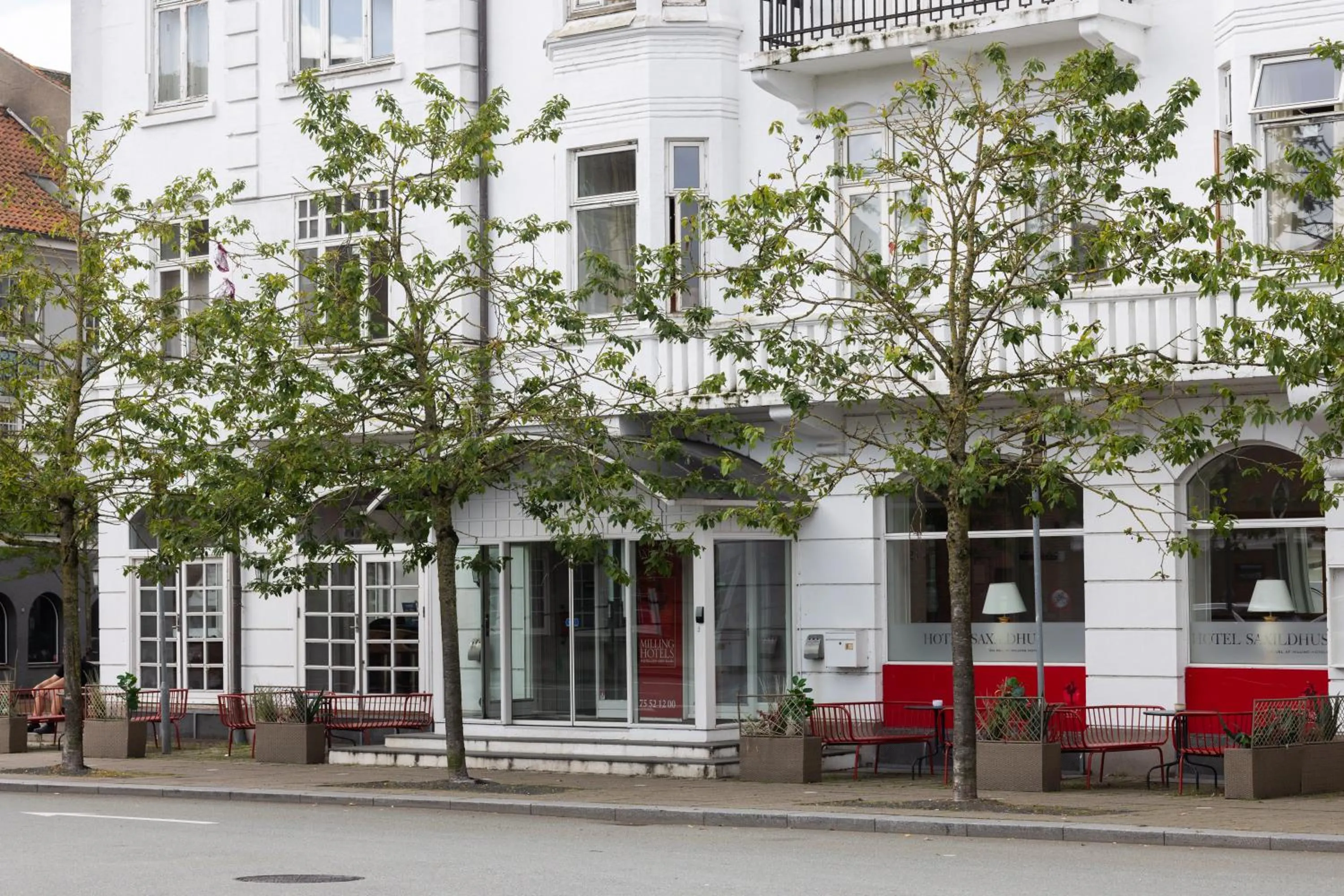 Property building in Milling Hotel Saxildhus