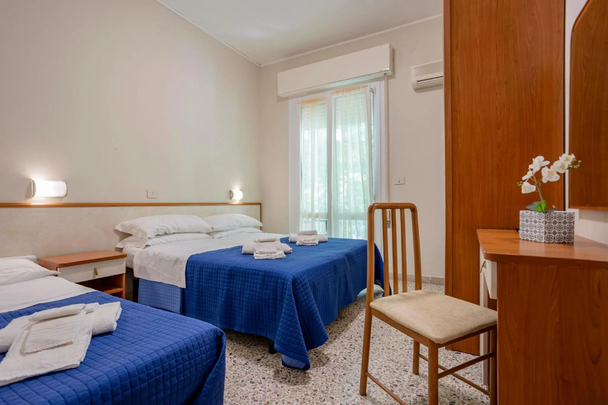 Bed in Hotel Stella Del Mare