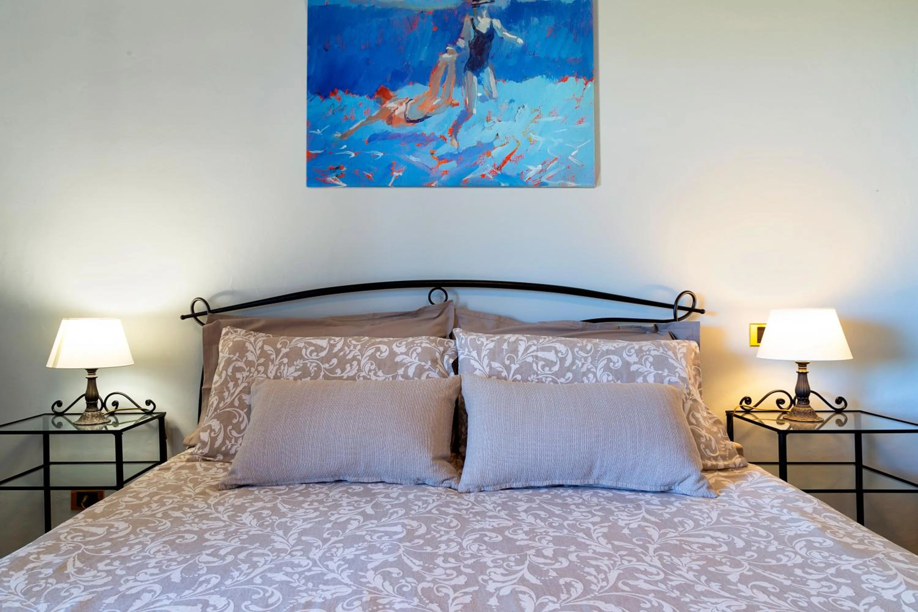 Bedroom, Bed in Villa Anastasia