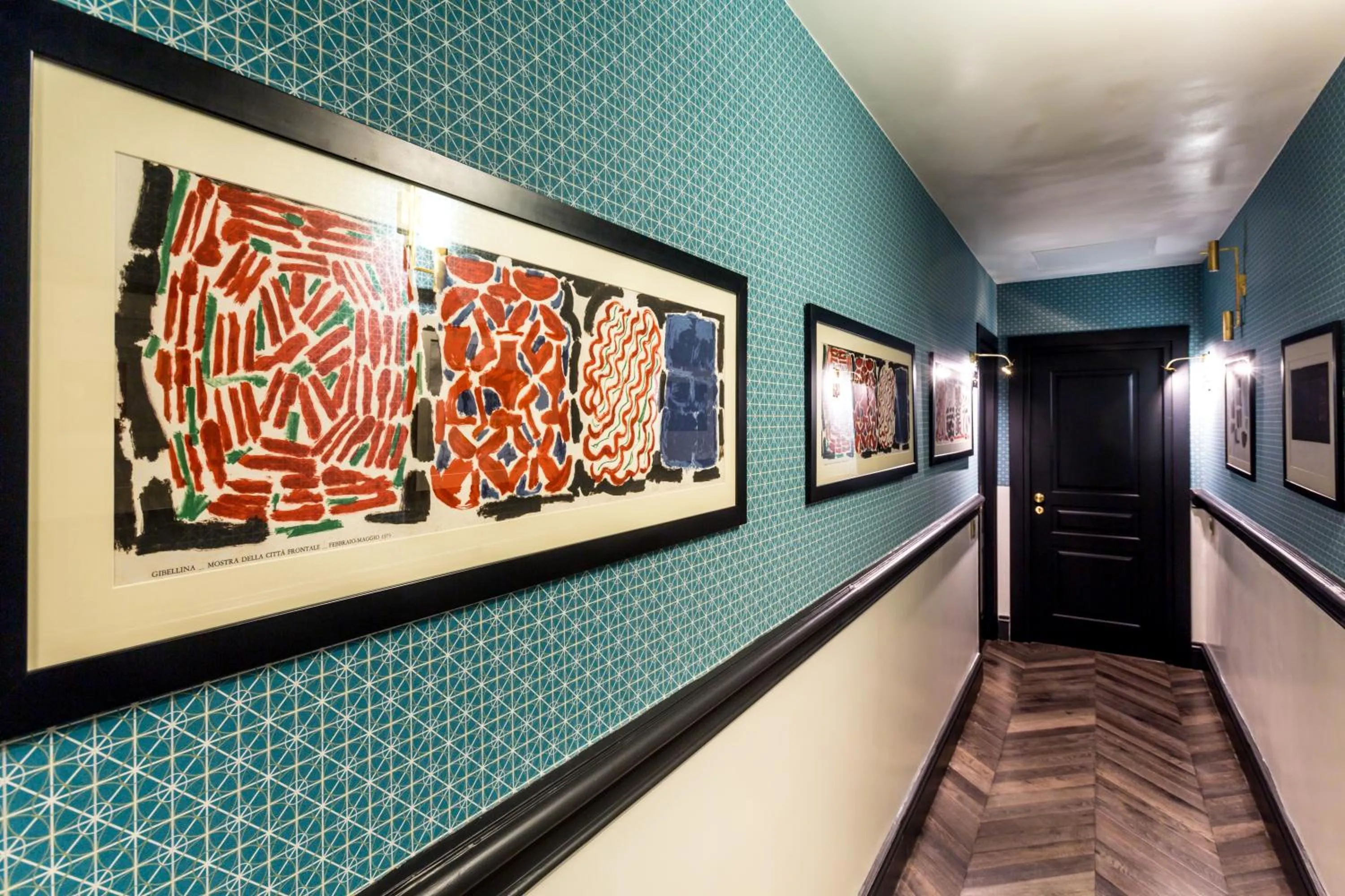 Decorative detail in Hotel The Haven Roma