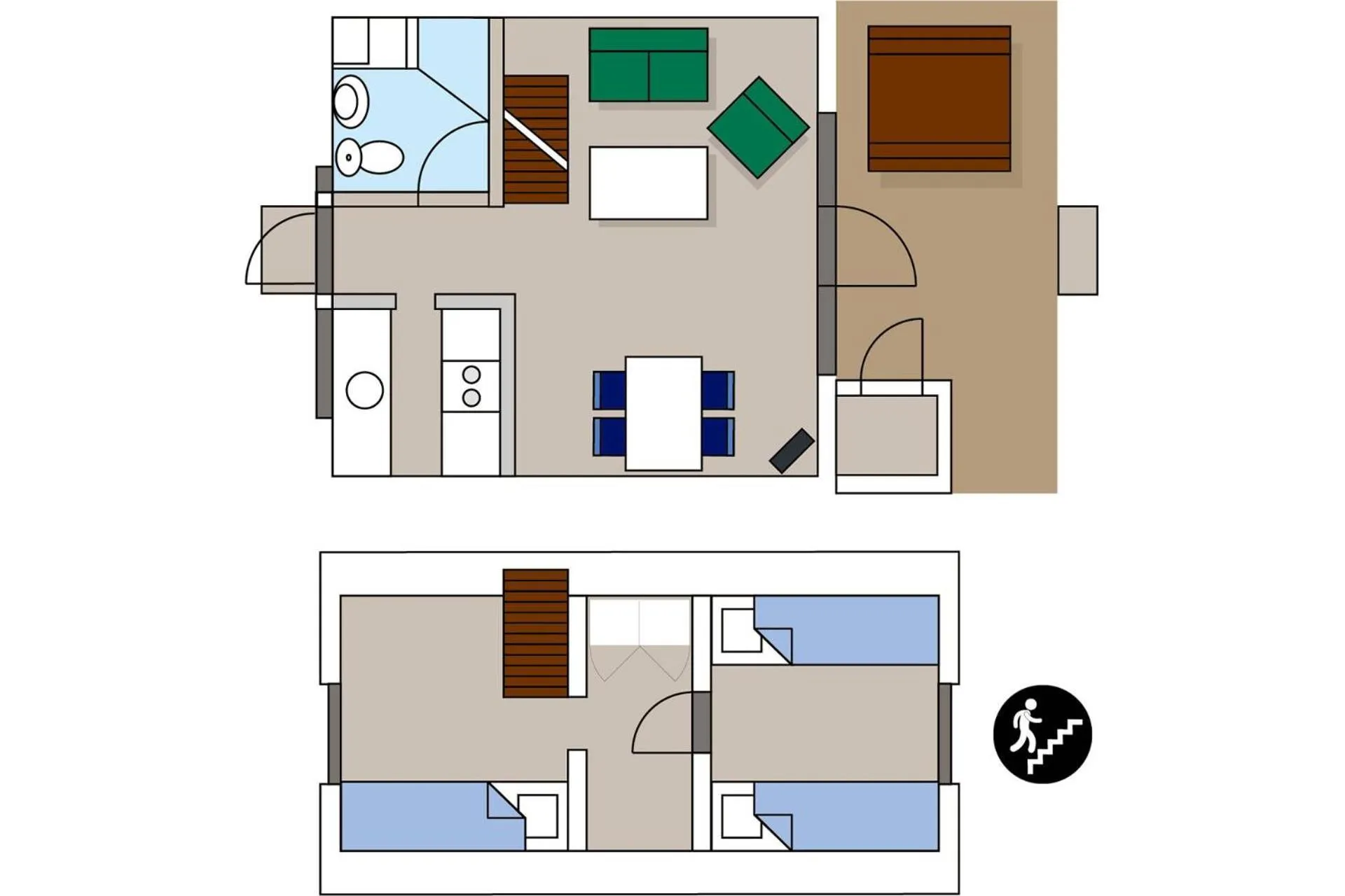 Floor plan in Lalandia Rødby