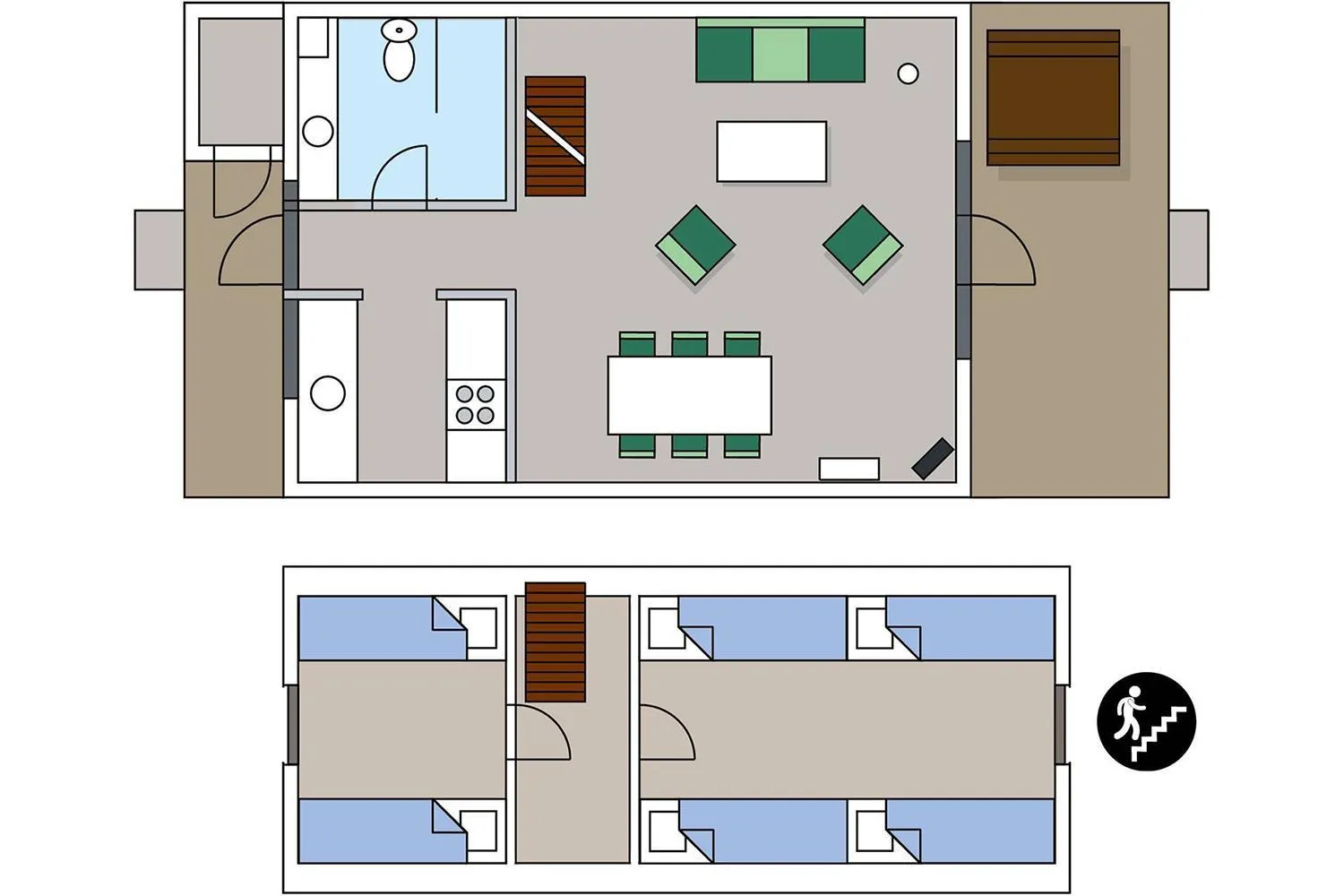 Floor plan in Lalandia Rødby
