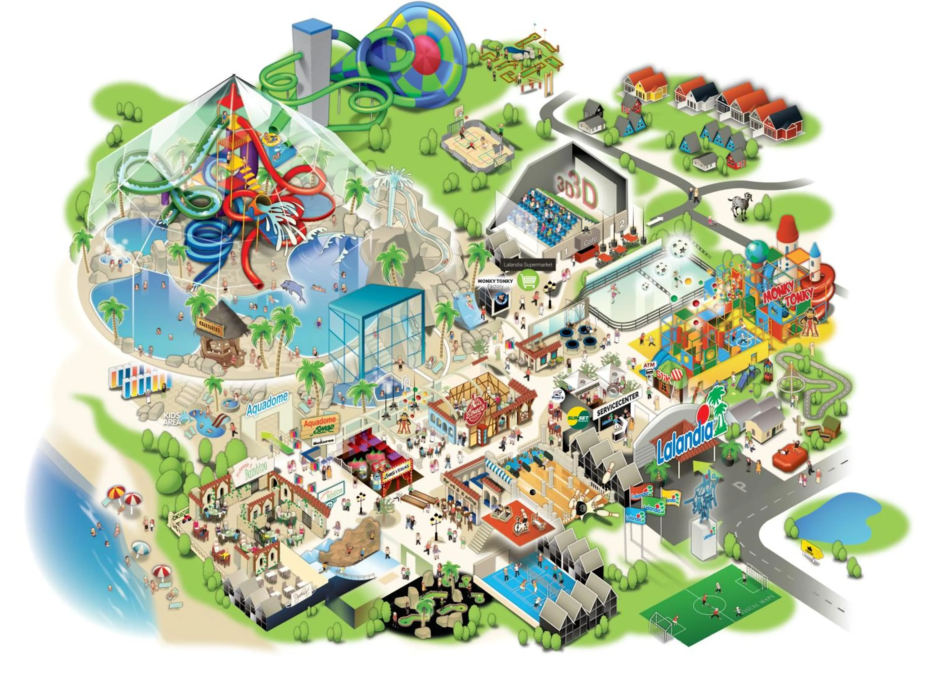 Property building in Lalandia Rødby