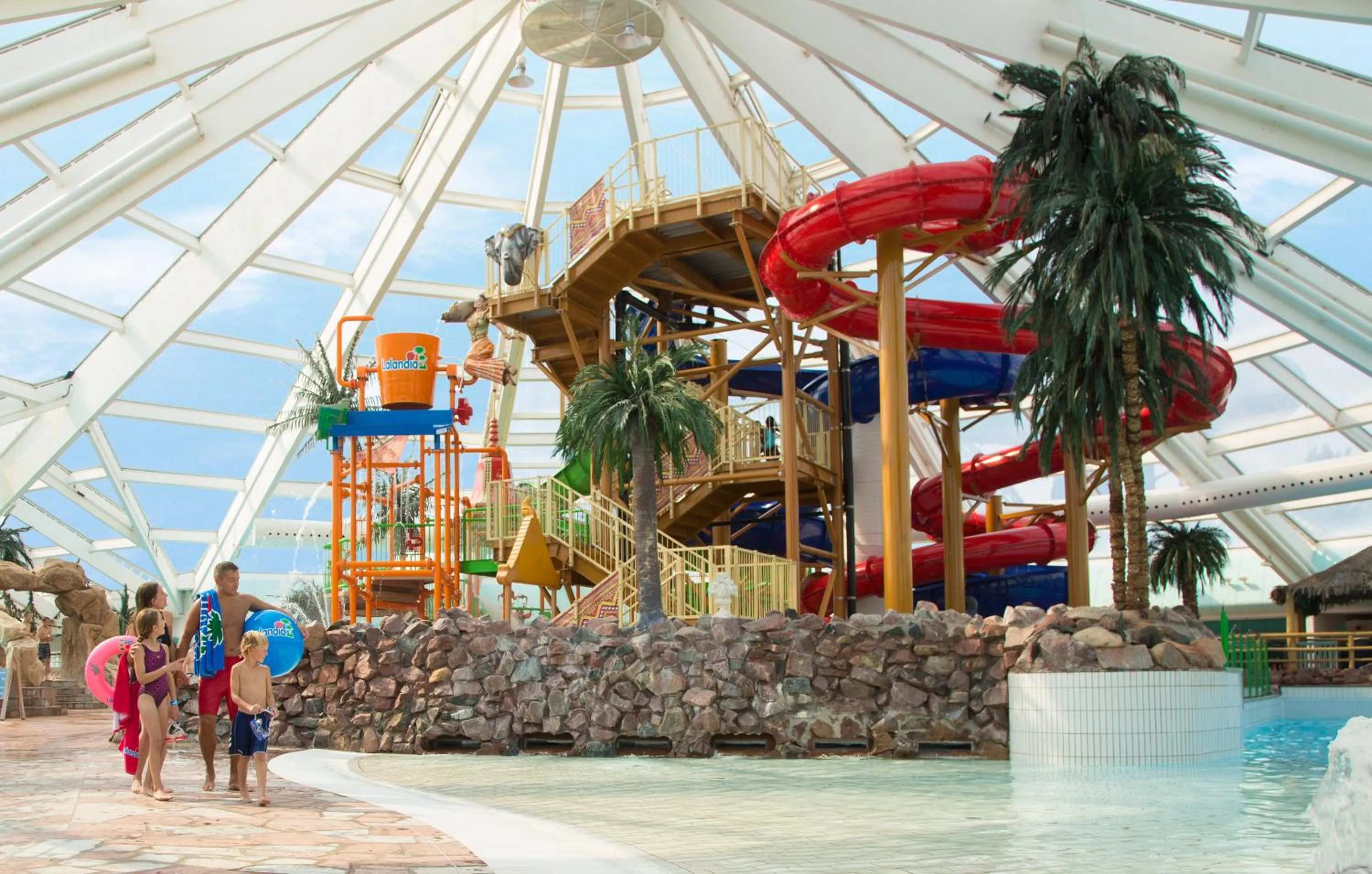 Aqua park in Lalandia Rødby