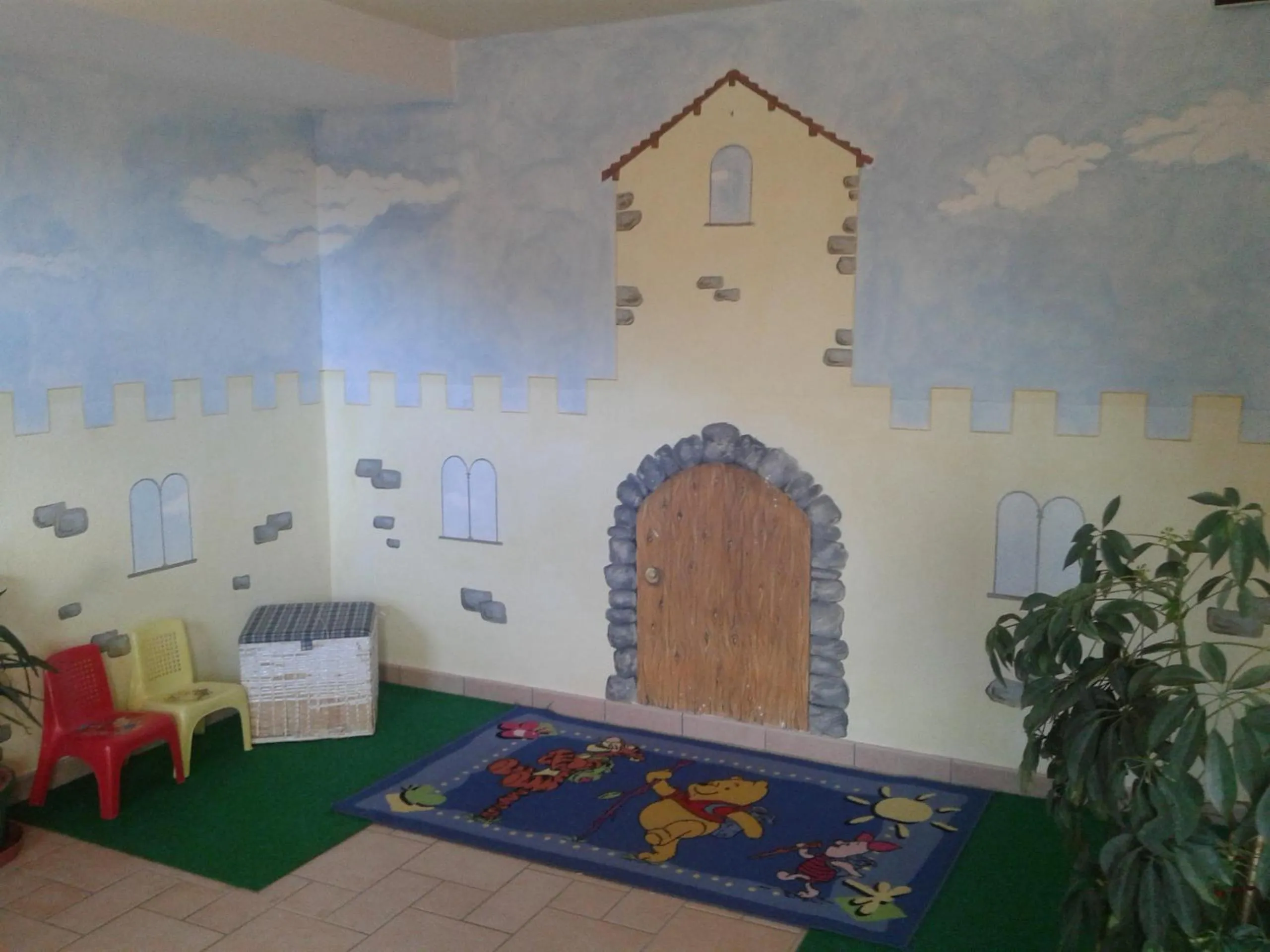 Children play ground in Albergo Pensione Serenetta