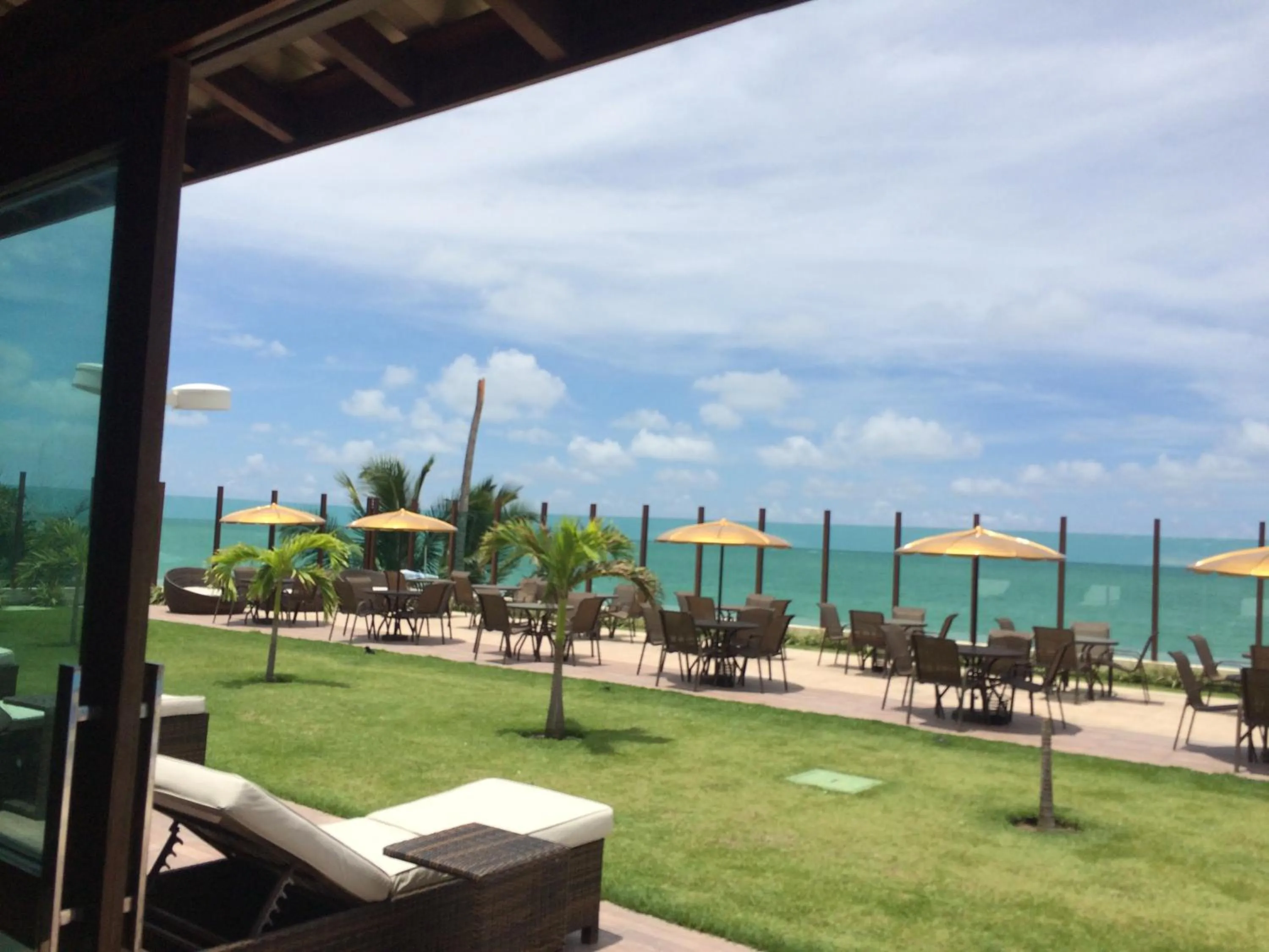 Garden in Tabatinga Residence Apart Hotel