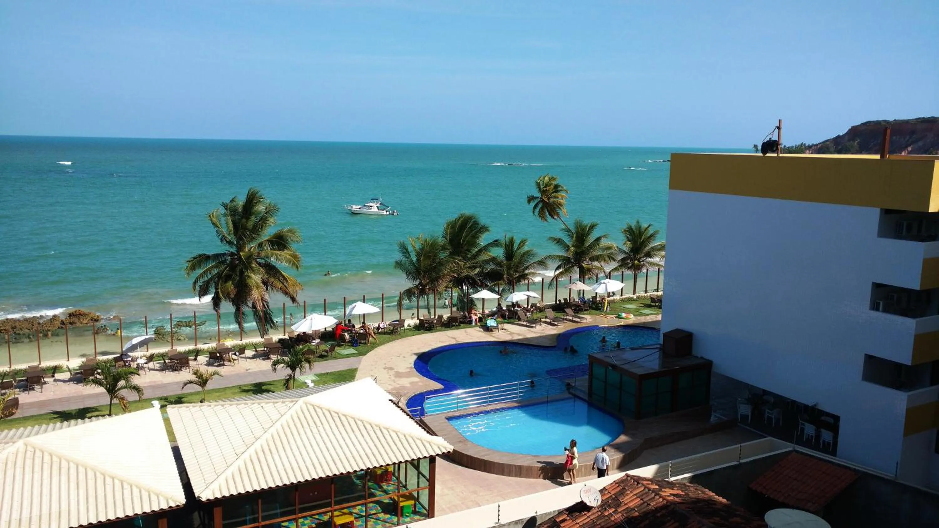 Beach in Tabatinga Residence Apart Hotel