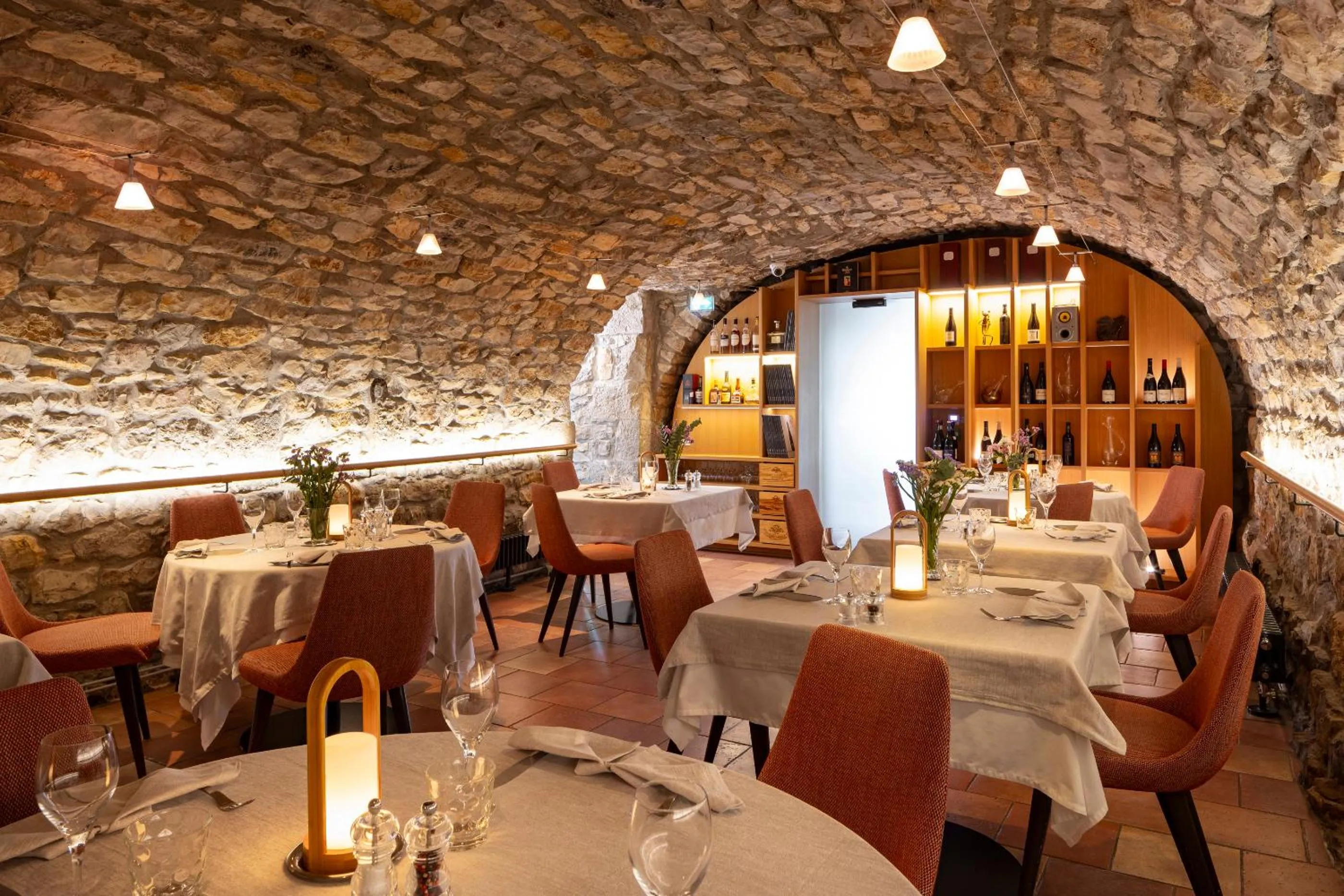 Restaurant/places to eat in Logis Auberge Les Murets Hotel Restaurant Spa
