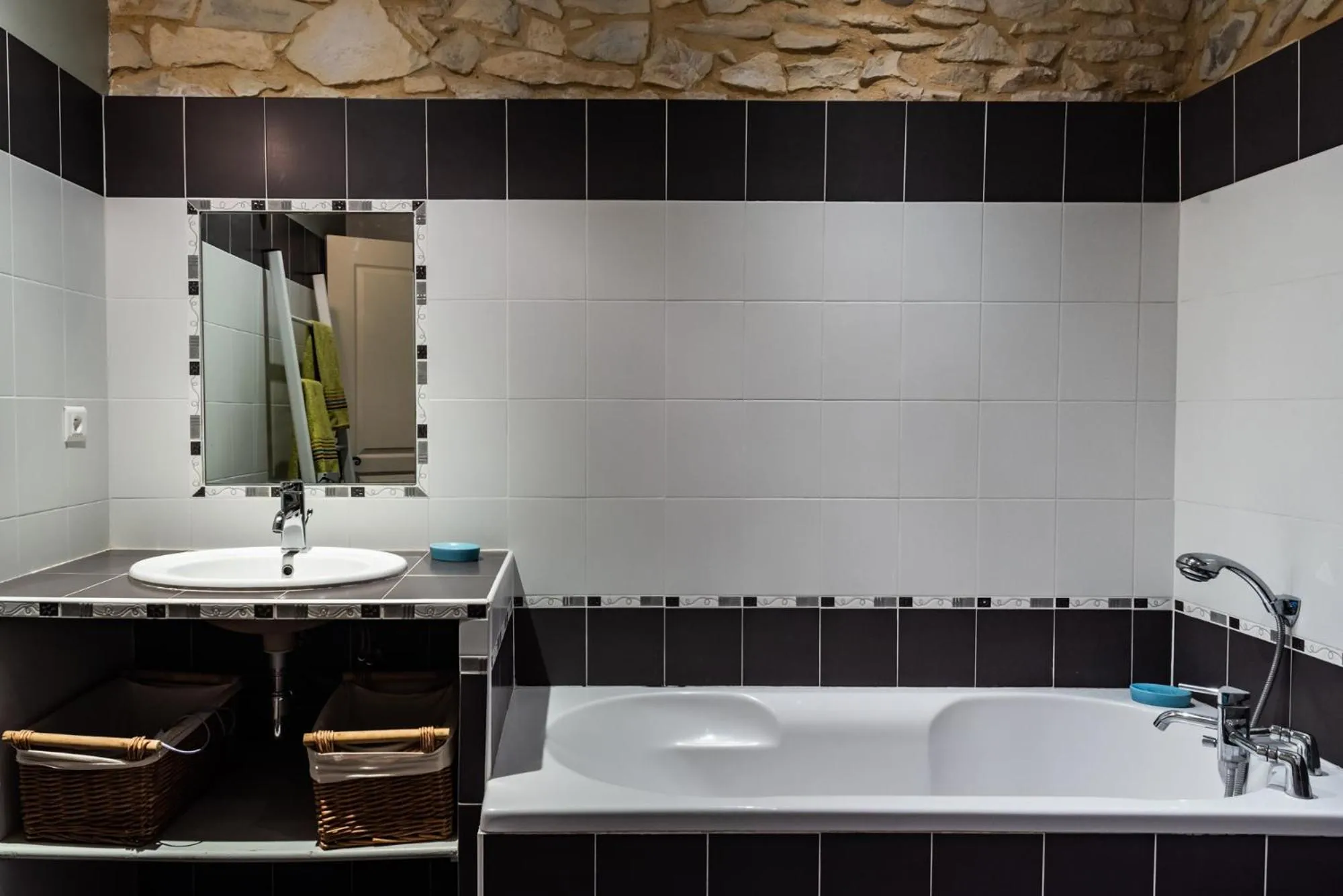 Bathroom in Mas de l'arrivette