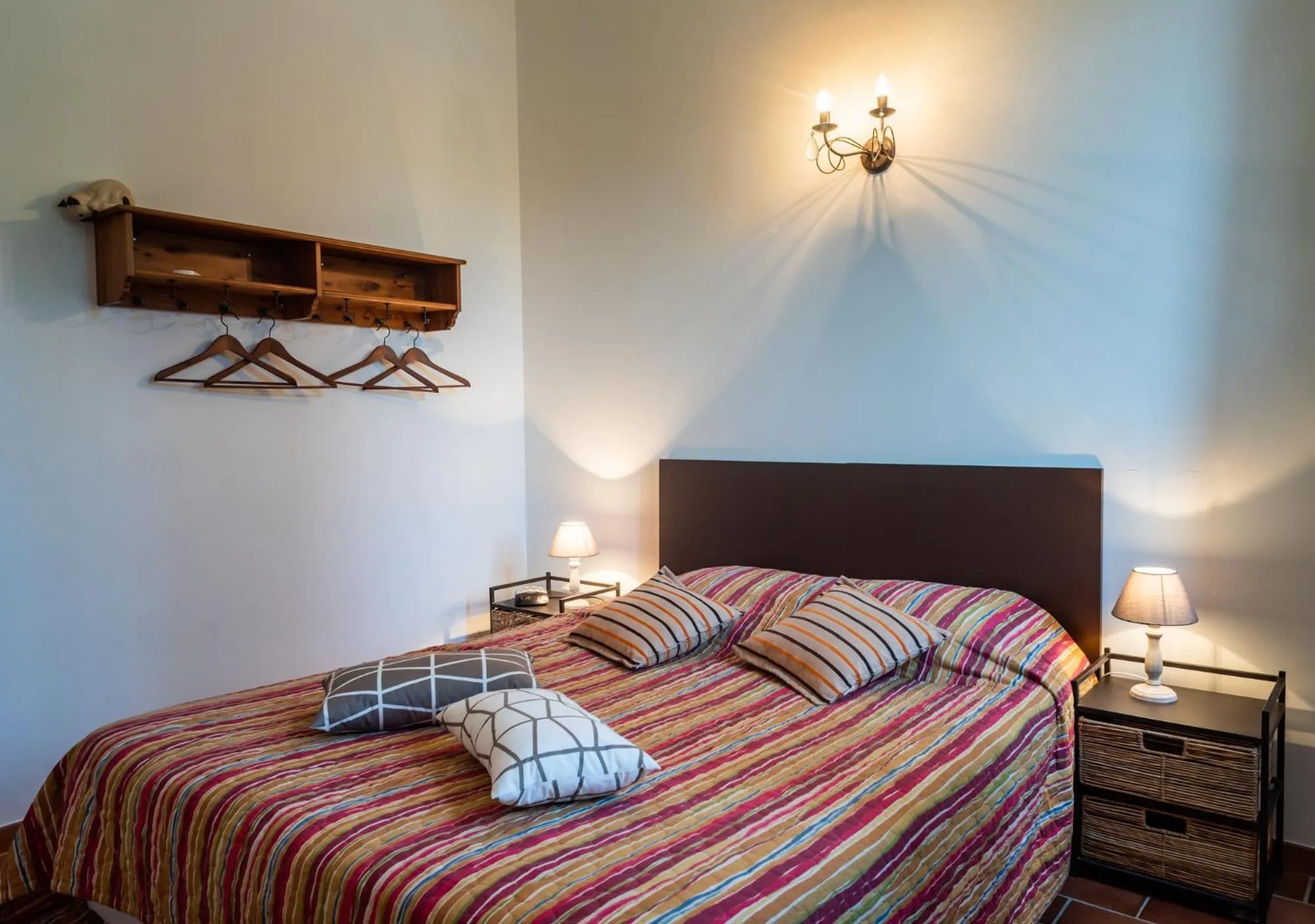 Bed in Mas de l'arrivette