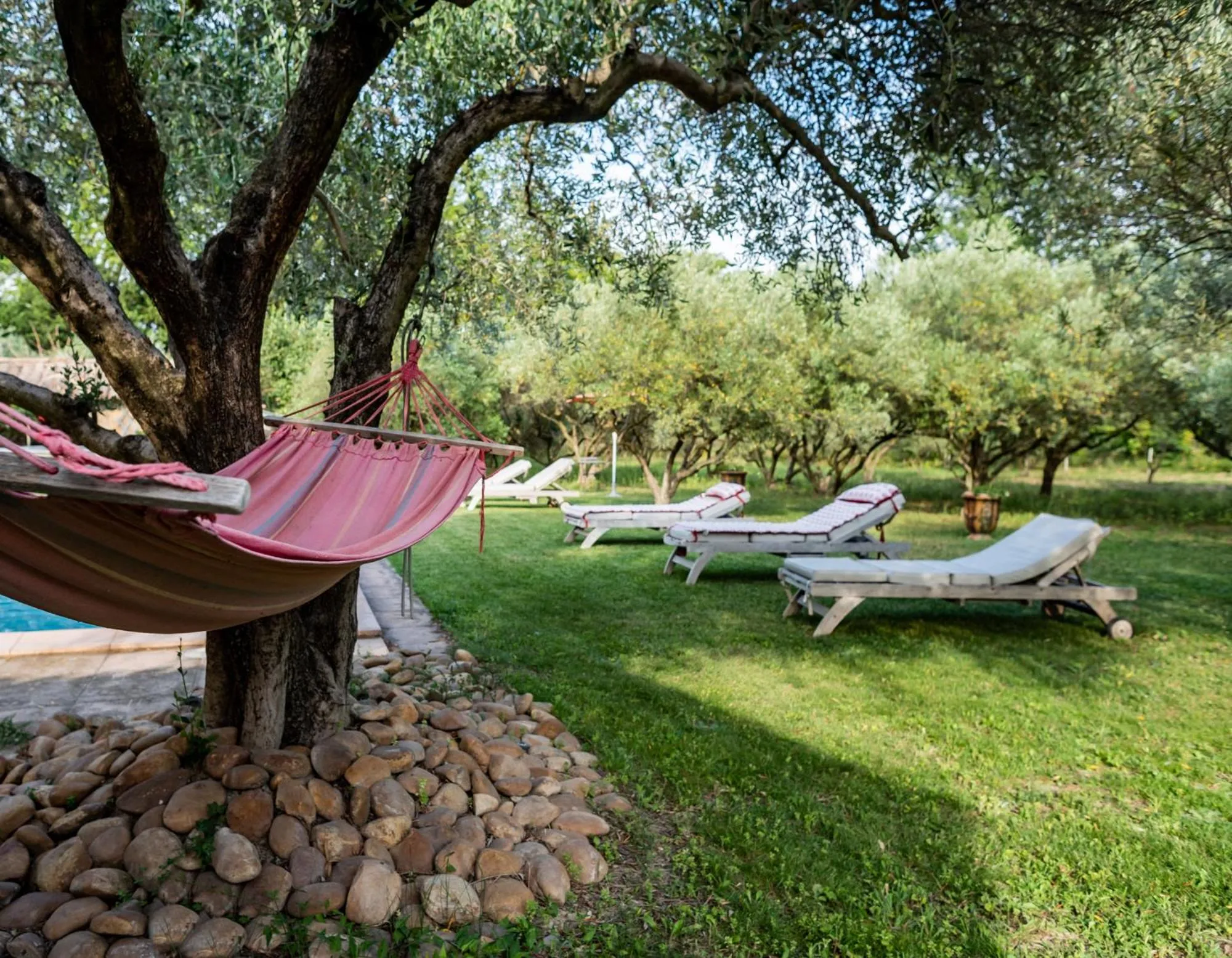 Patio in Mas de l'arrivette