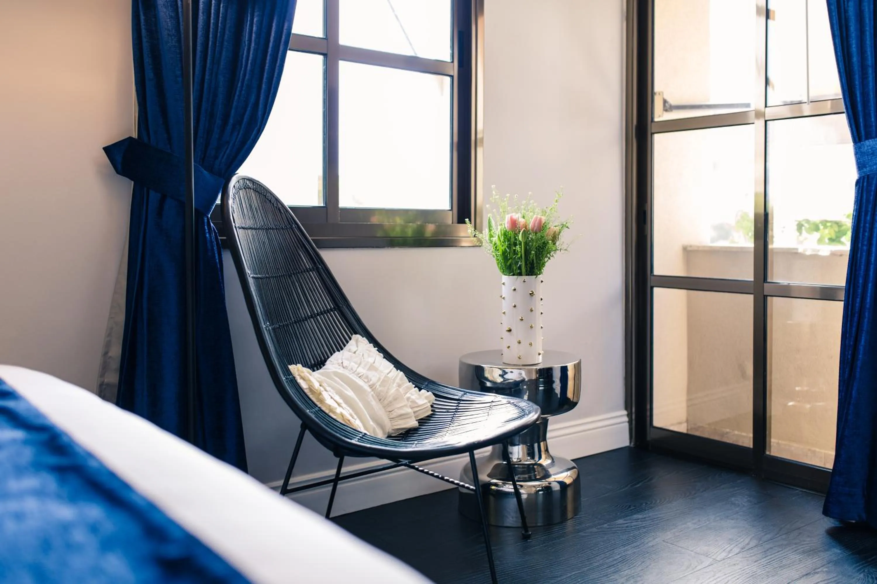 Decorative detail in A23 Boutique Hotel