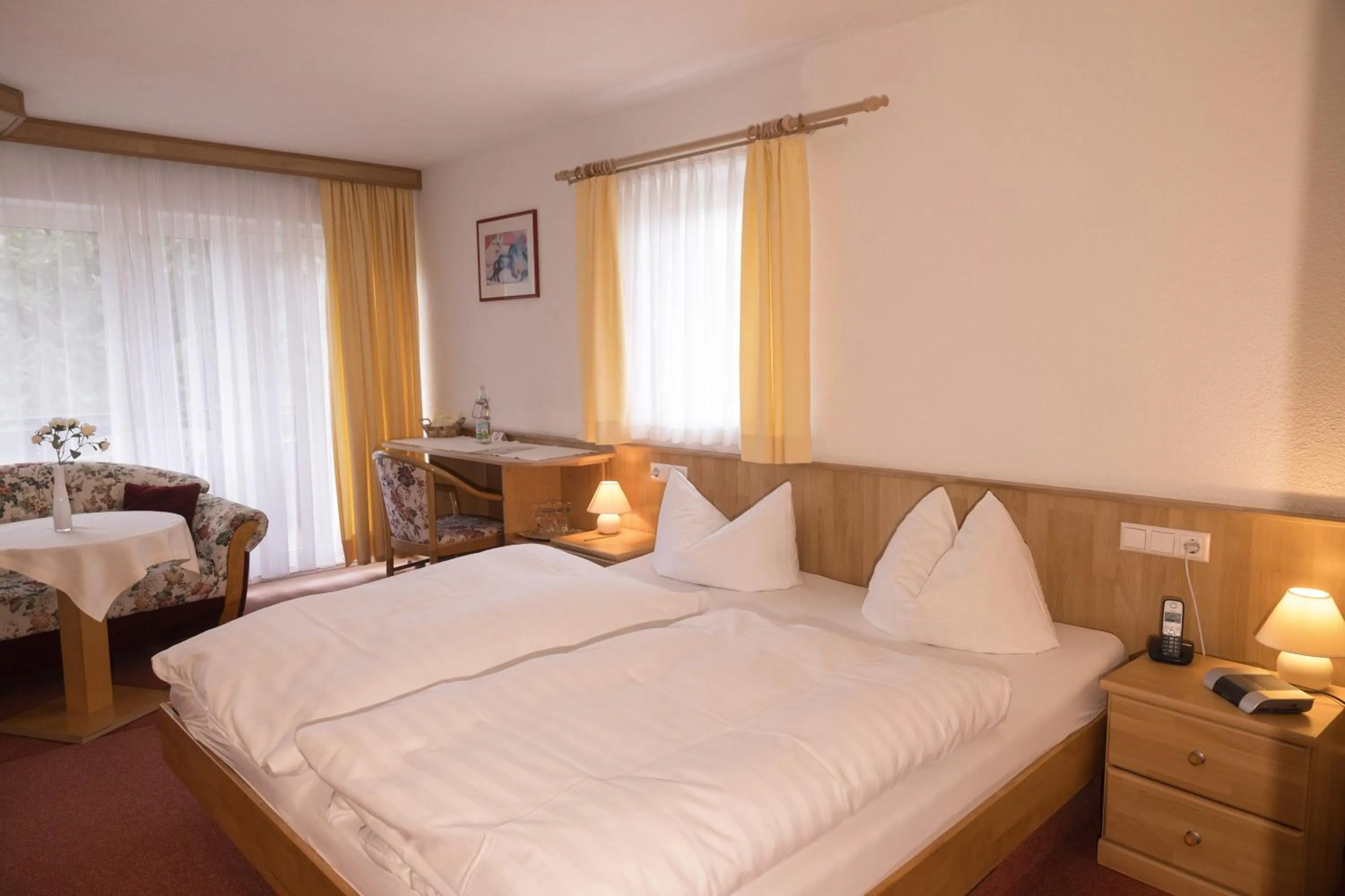 Bed in Hotel Breitenbacher Hof