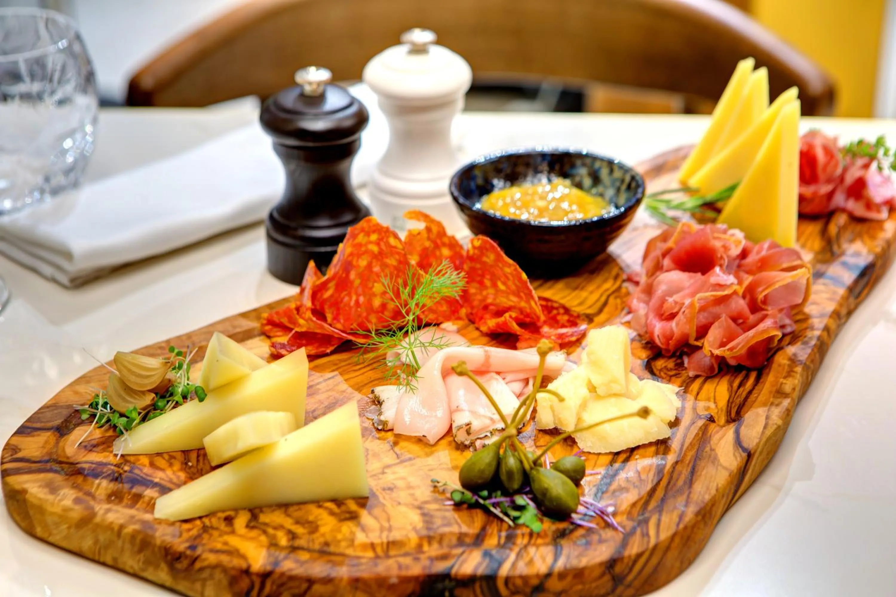 Food in Guest House Forty-Four