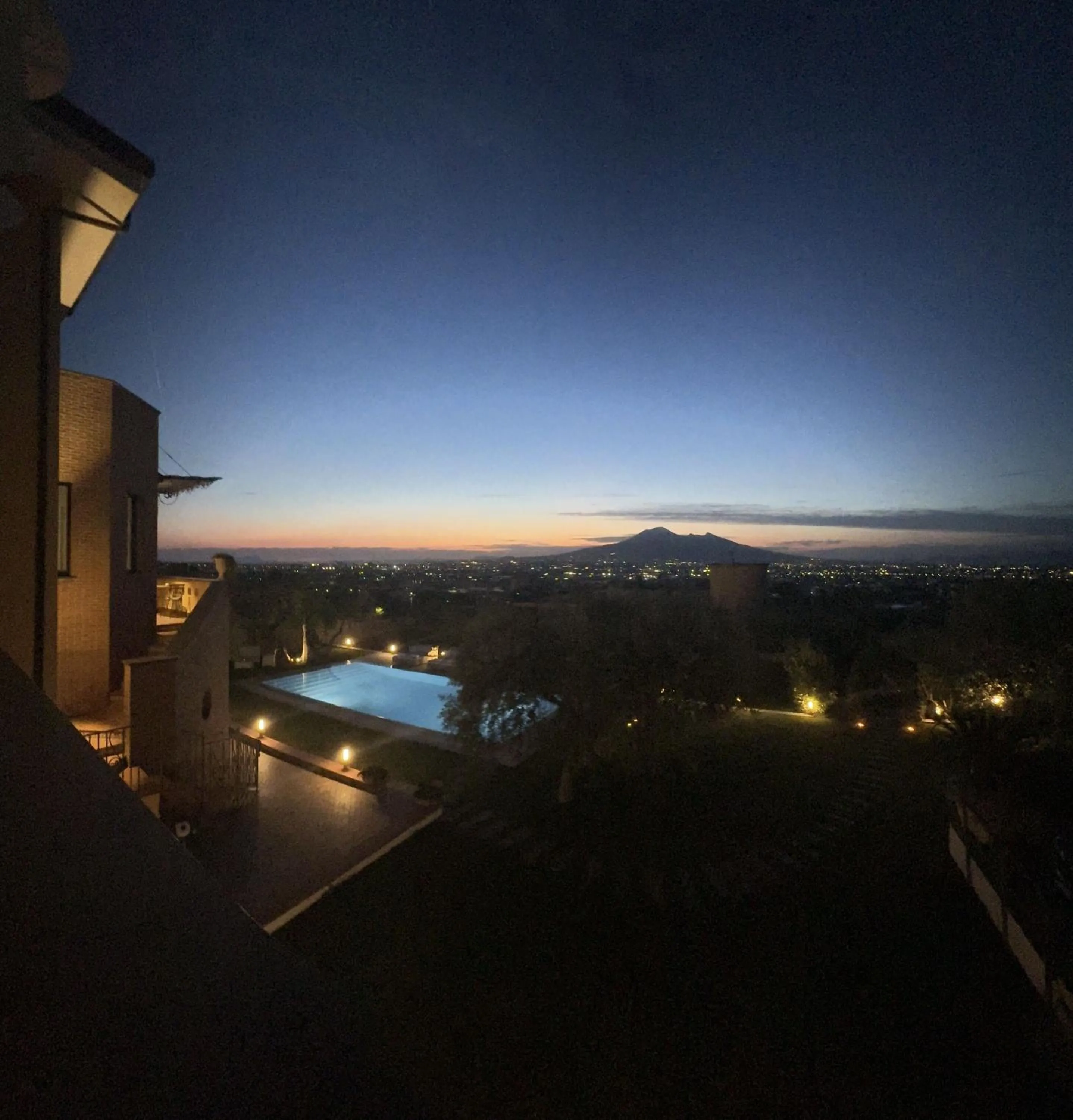 Pool view in Villa C Luxury Estate