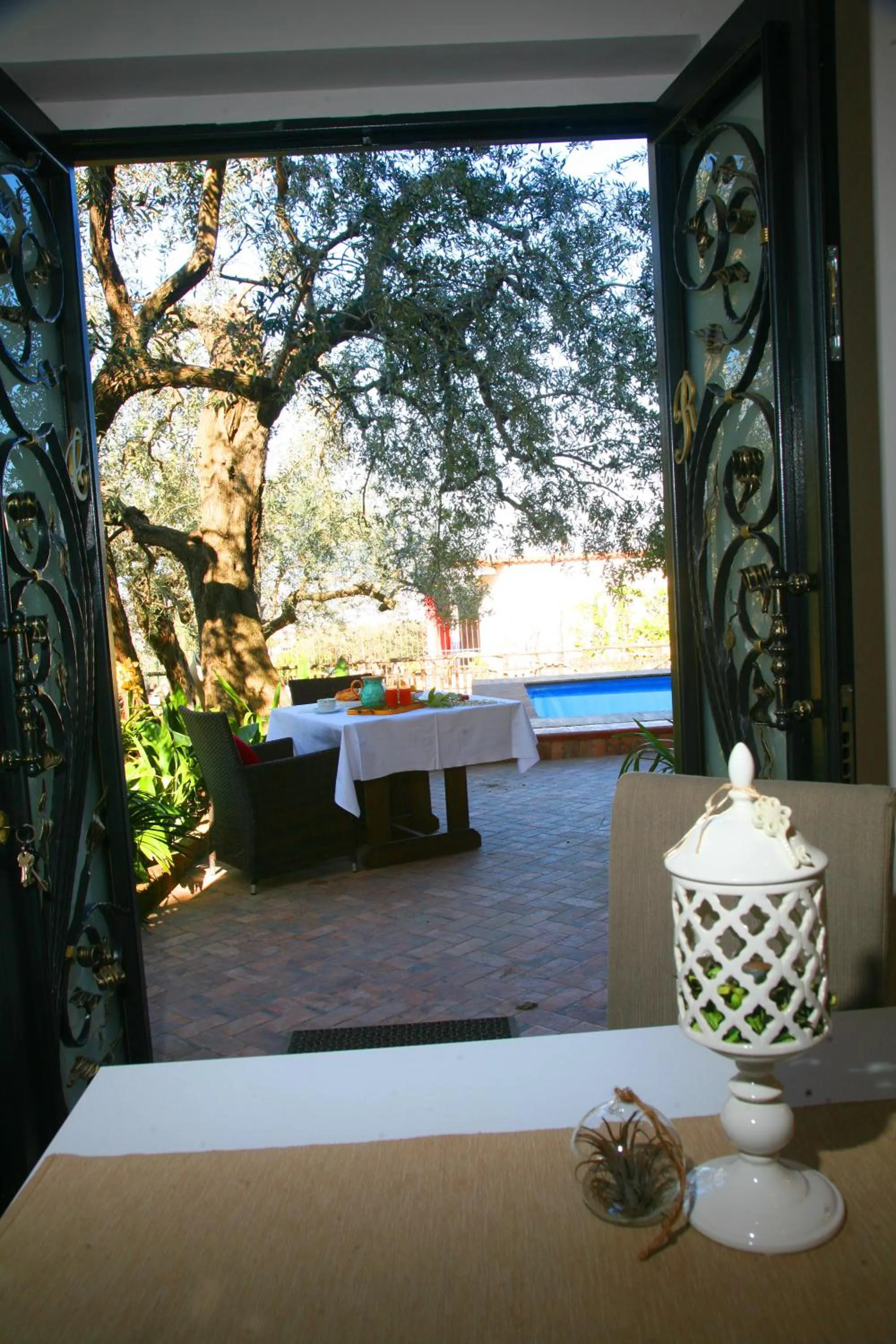 Patio in Villa C Luxury Estate