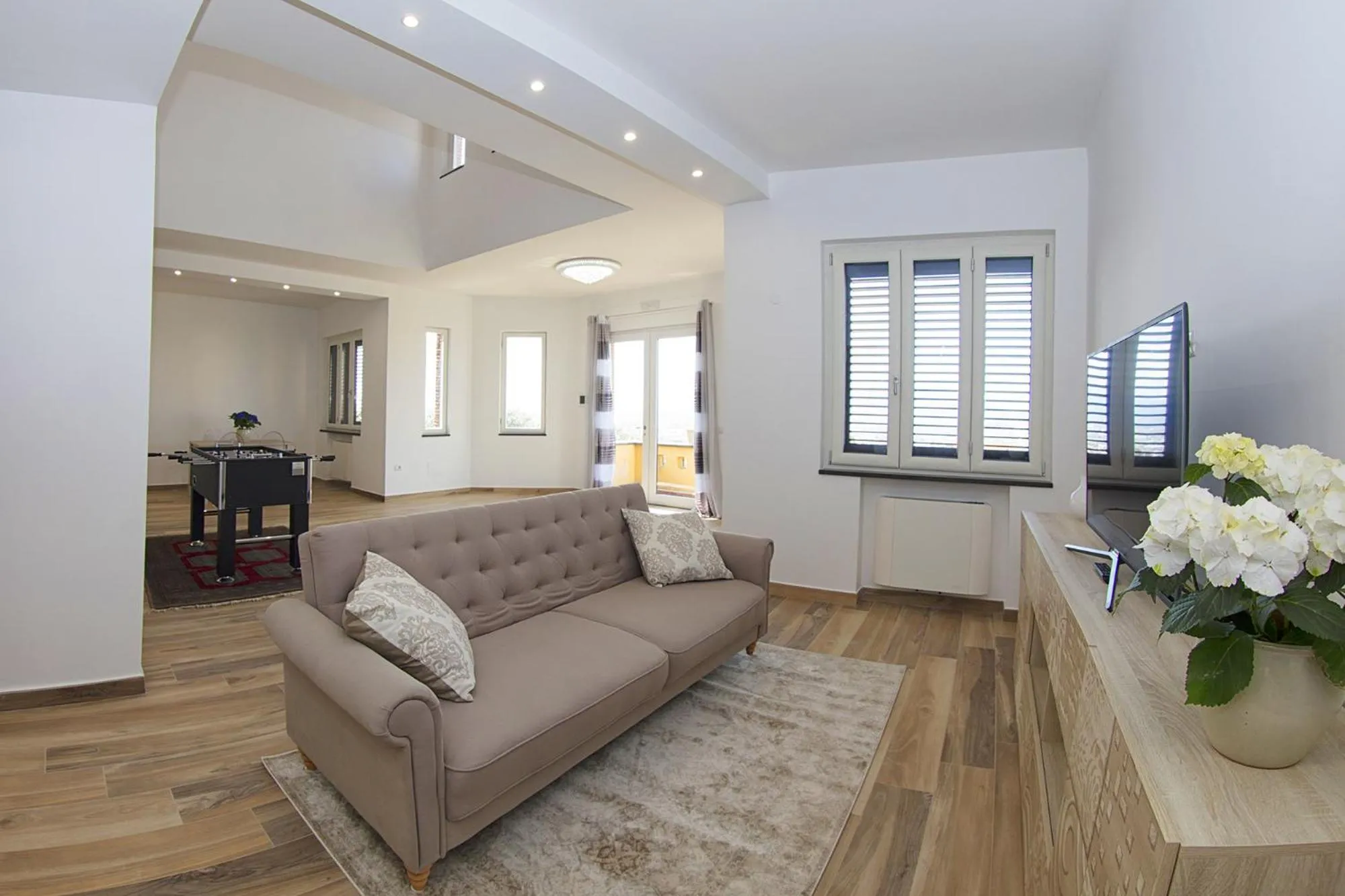 Living room in Villa C Luxury Estate