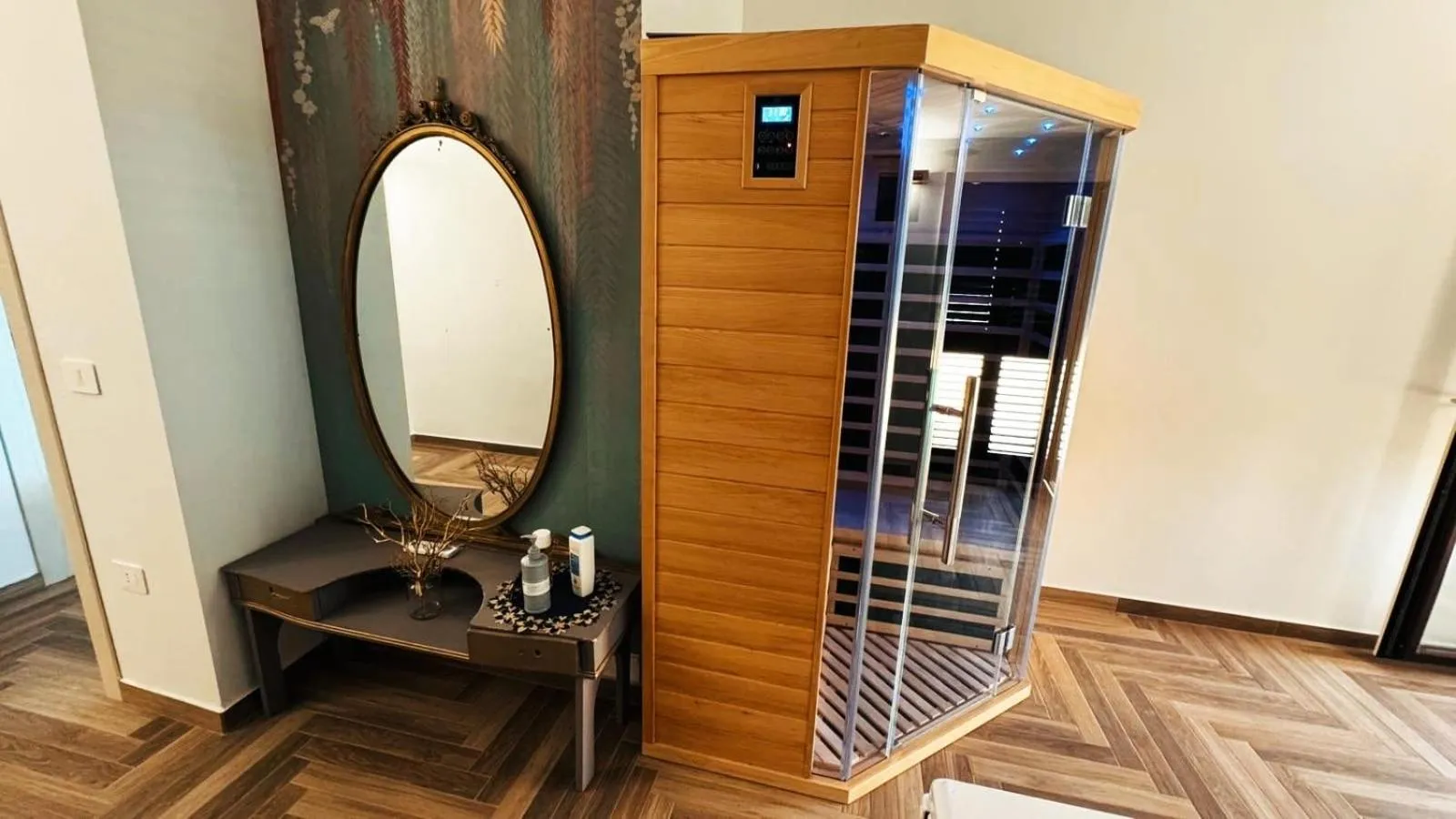 Sauna in Villa C Luxury Estate