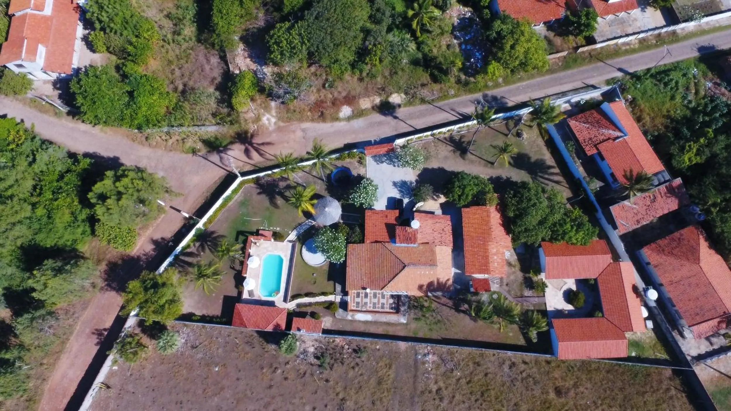 Bird's eye view in Pousada Vila Cajuína - Luís Correia