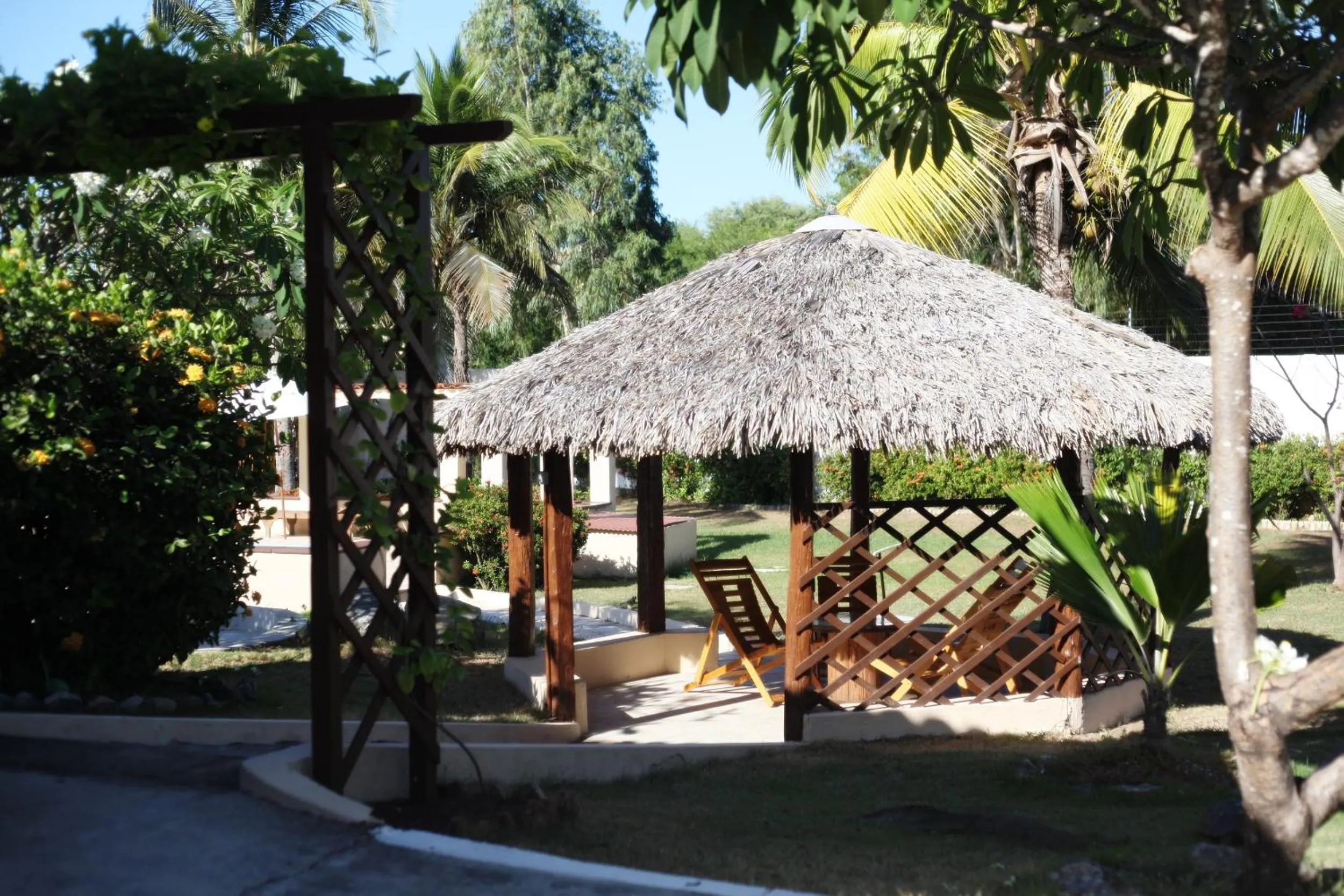 Garden in Pousada Vila Cajuína - Luís Correia
