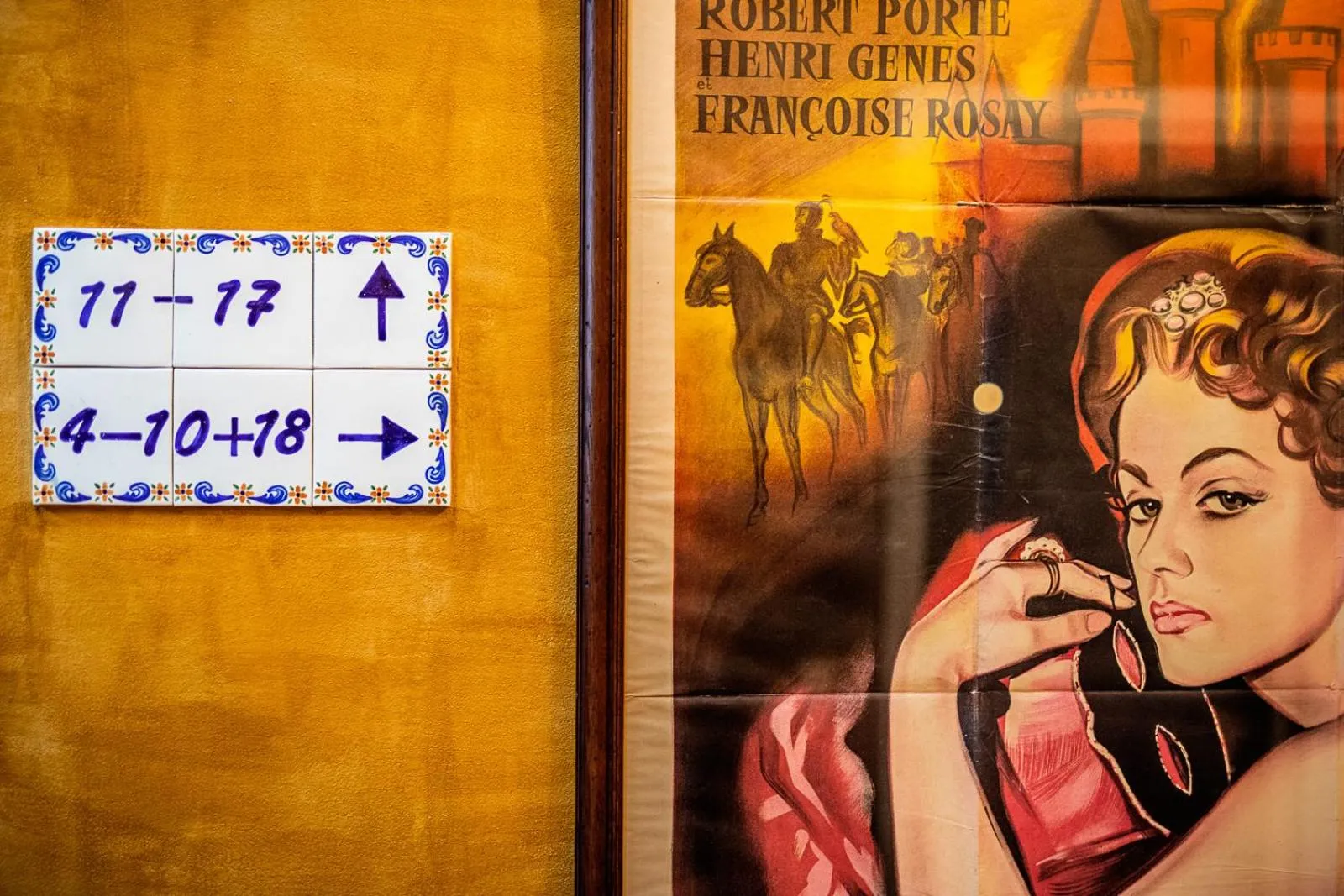 Decorative detail in Villa Provence