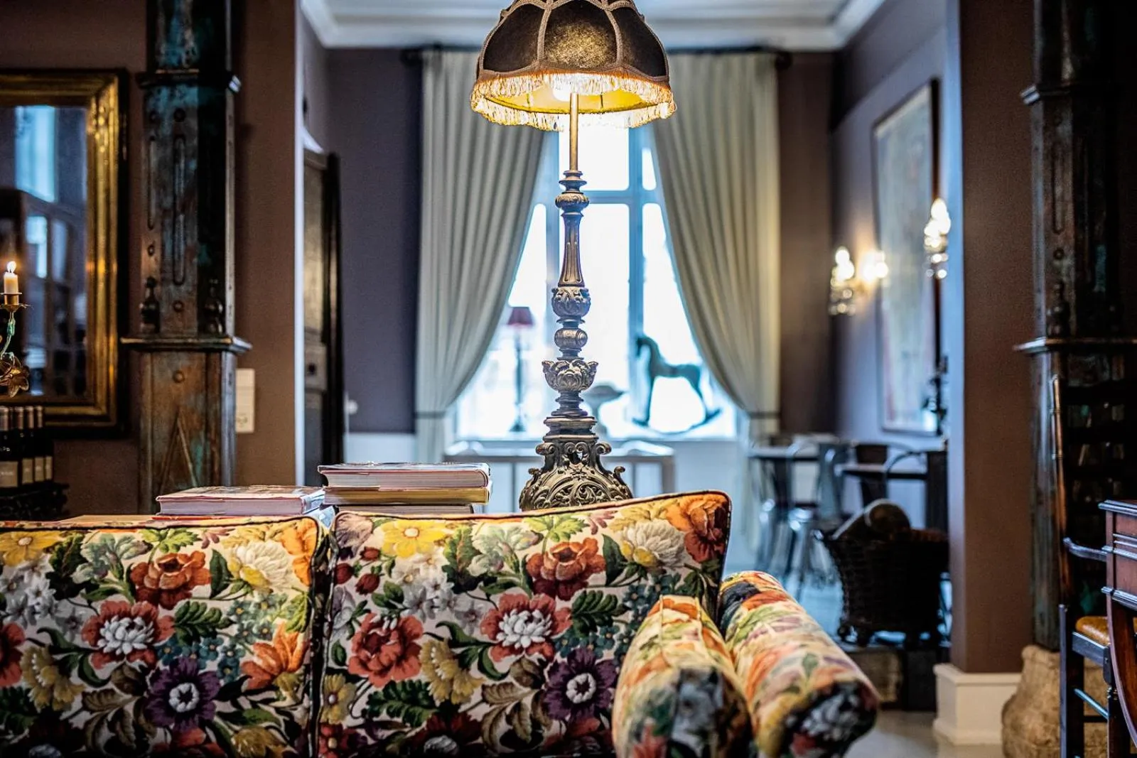 Lounge or bar, Bed in Villa Provence