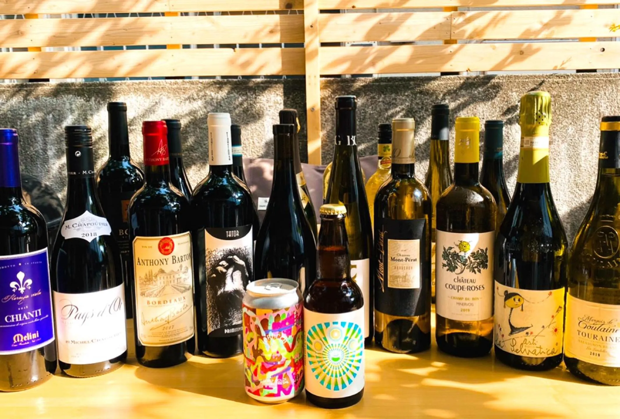 Food and drinks in guesthouse SHIBAFU