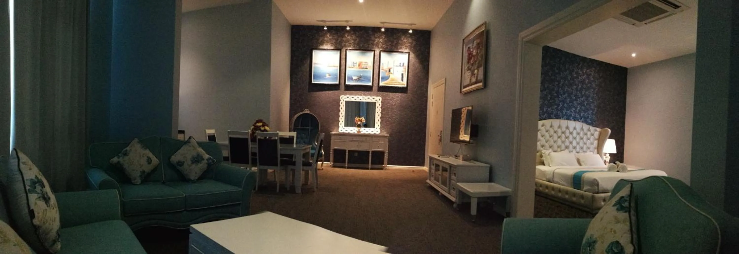 Photo of the whole room in Casa Bianca