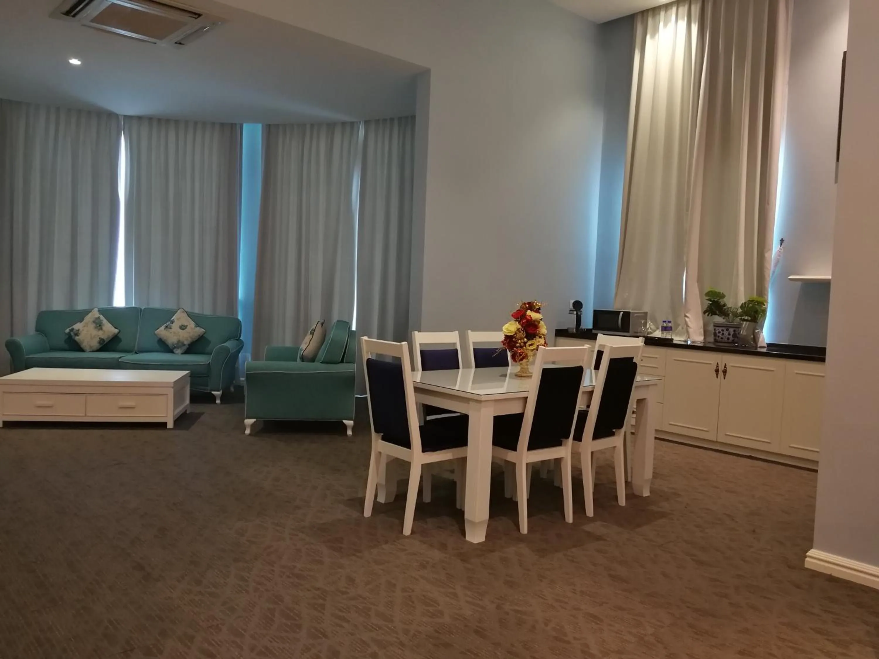 Living room in Casa Bianca