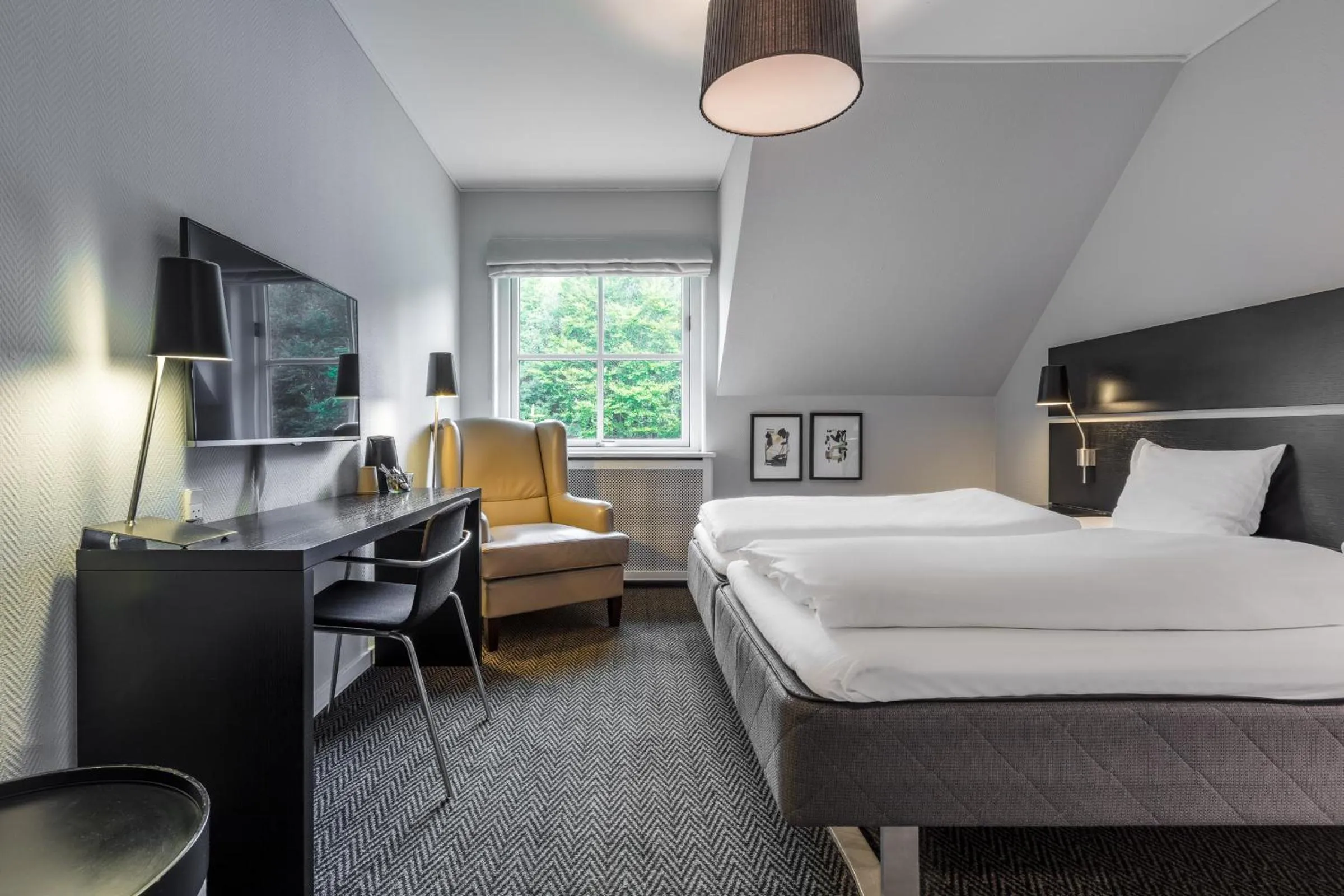 Bedroom, Bed in Comwell Sorø