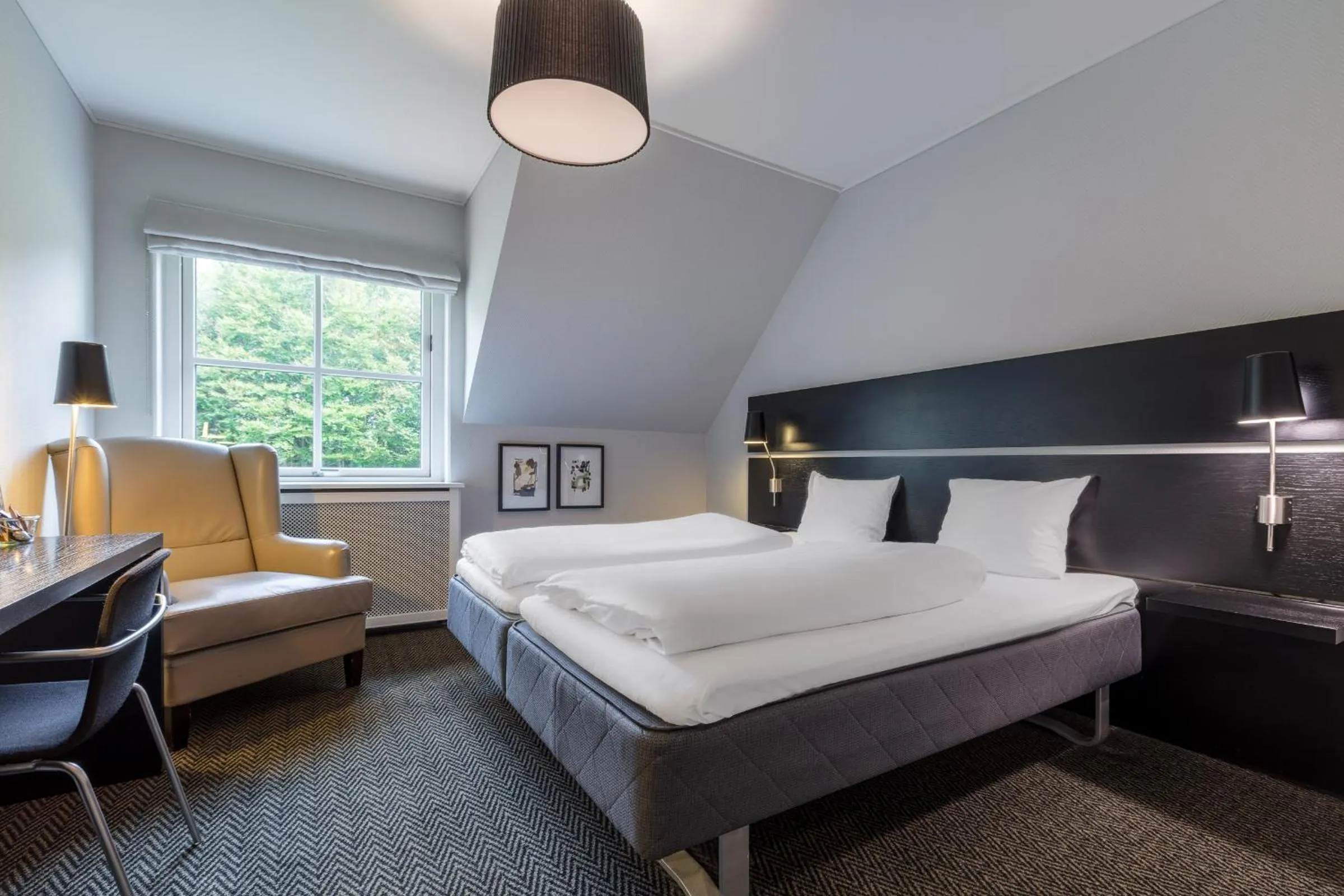 Bedroom, Bed in Comwell Sorø