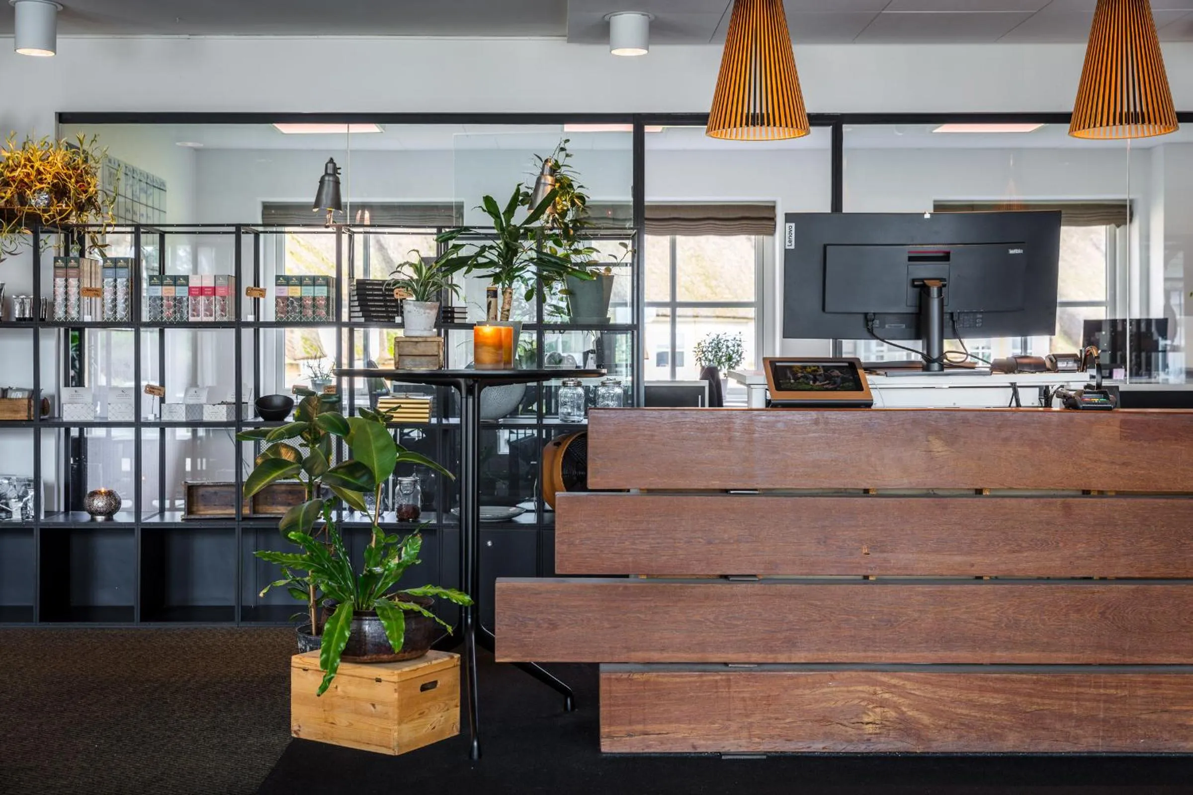 Lobby or reception in Comwell Sorø