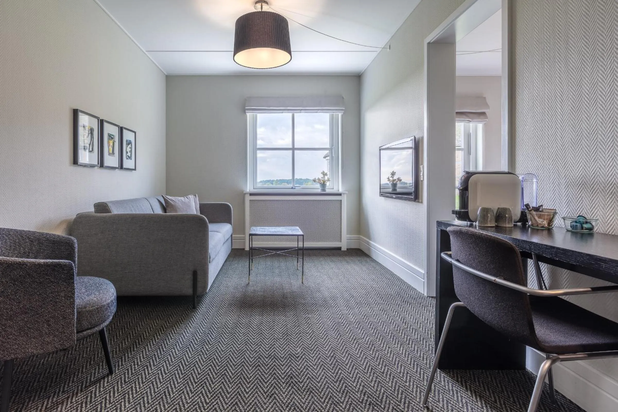 Seating area in Comwell Sorø