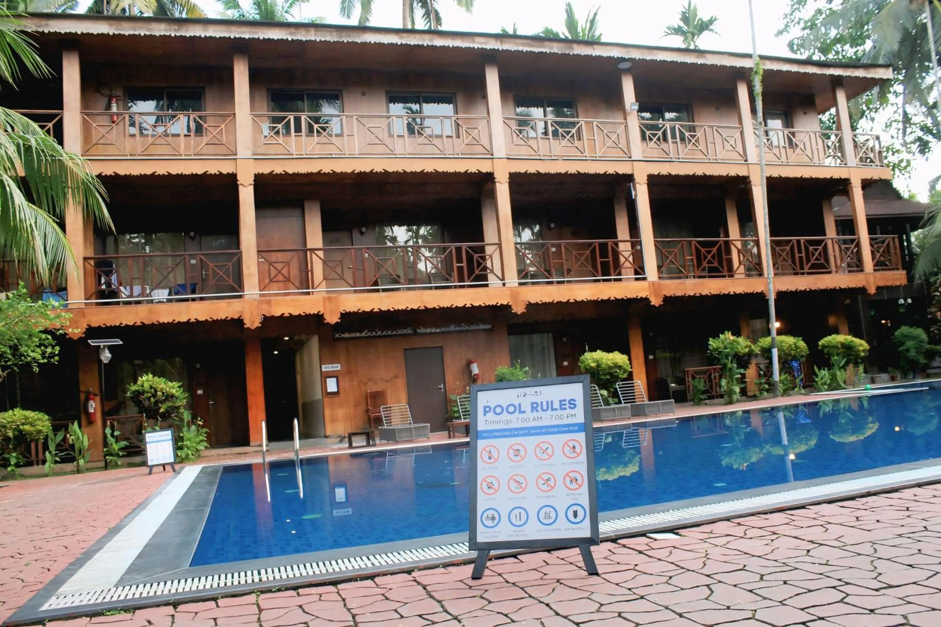 Swimming pool in TSG Blue Resort & Spa