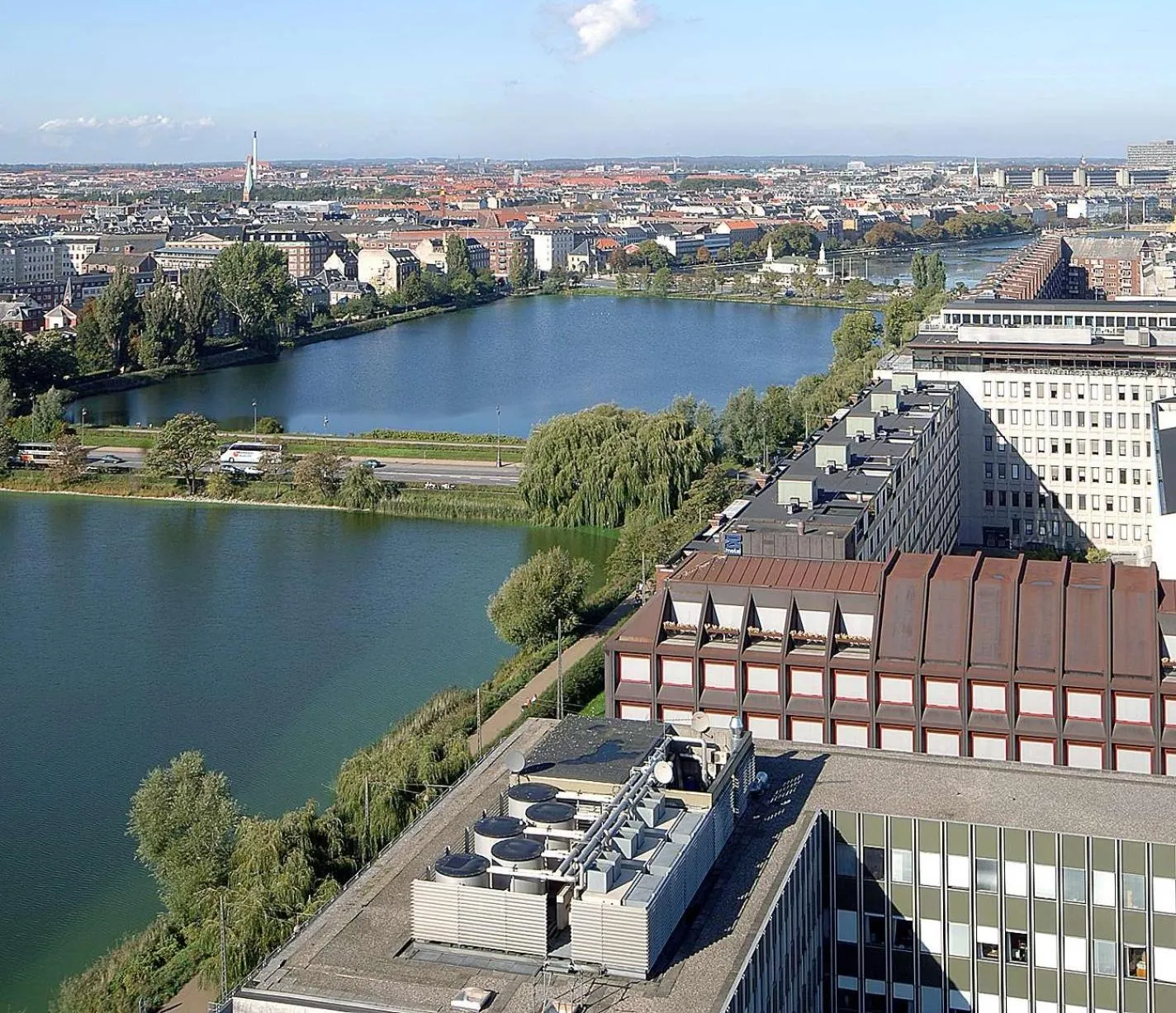 City view in Scandic Copenhagen