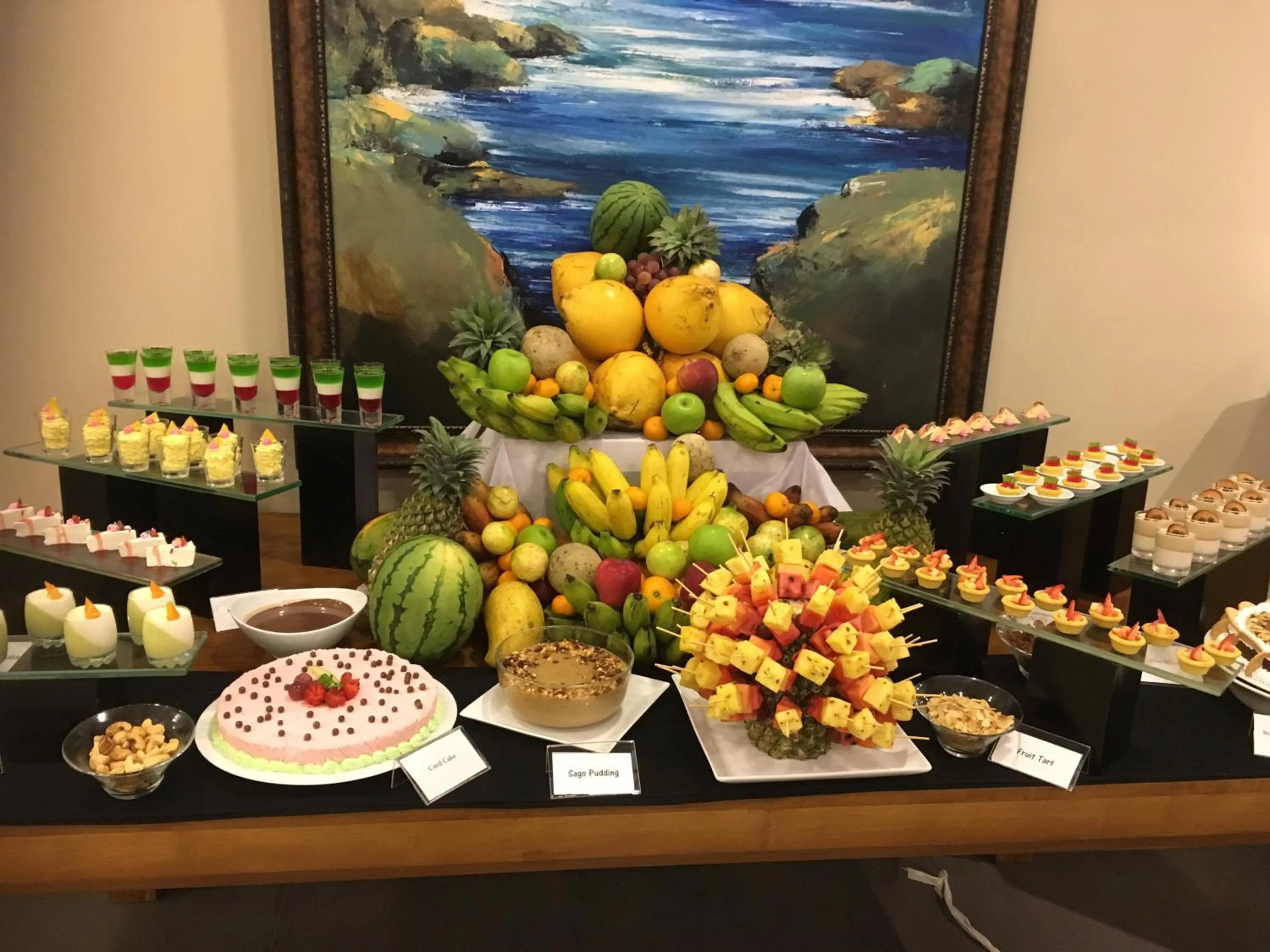 Buffet breakfast in Twenty-Two Weligambay