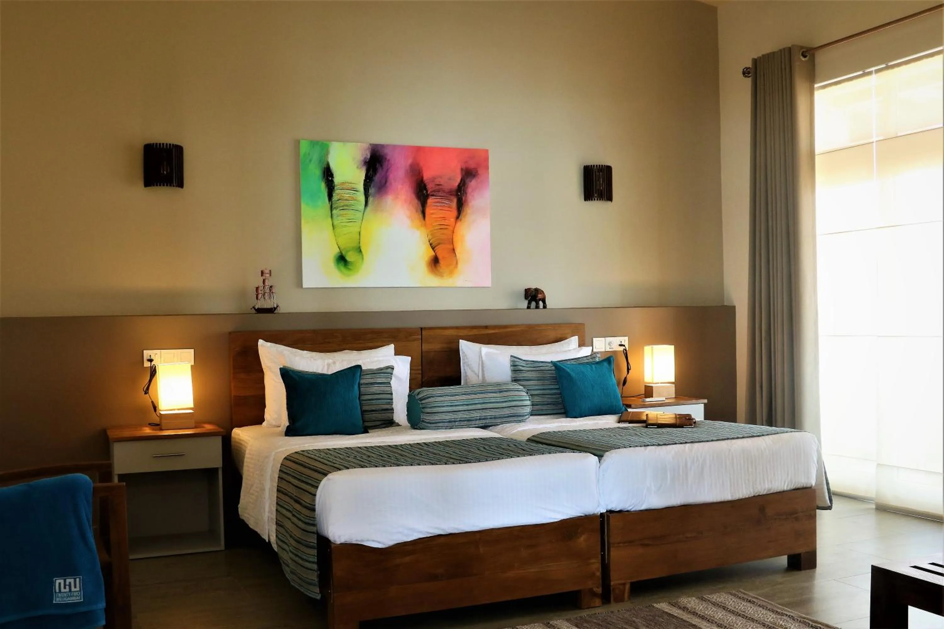 Bedroom, Bed in Twenty-Two Weligambay