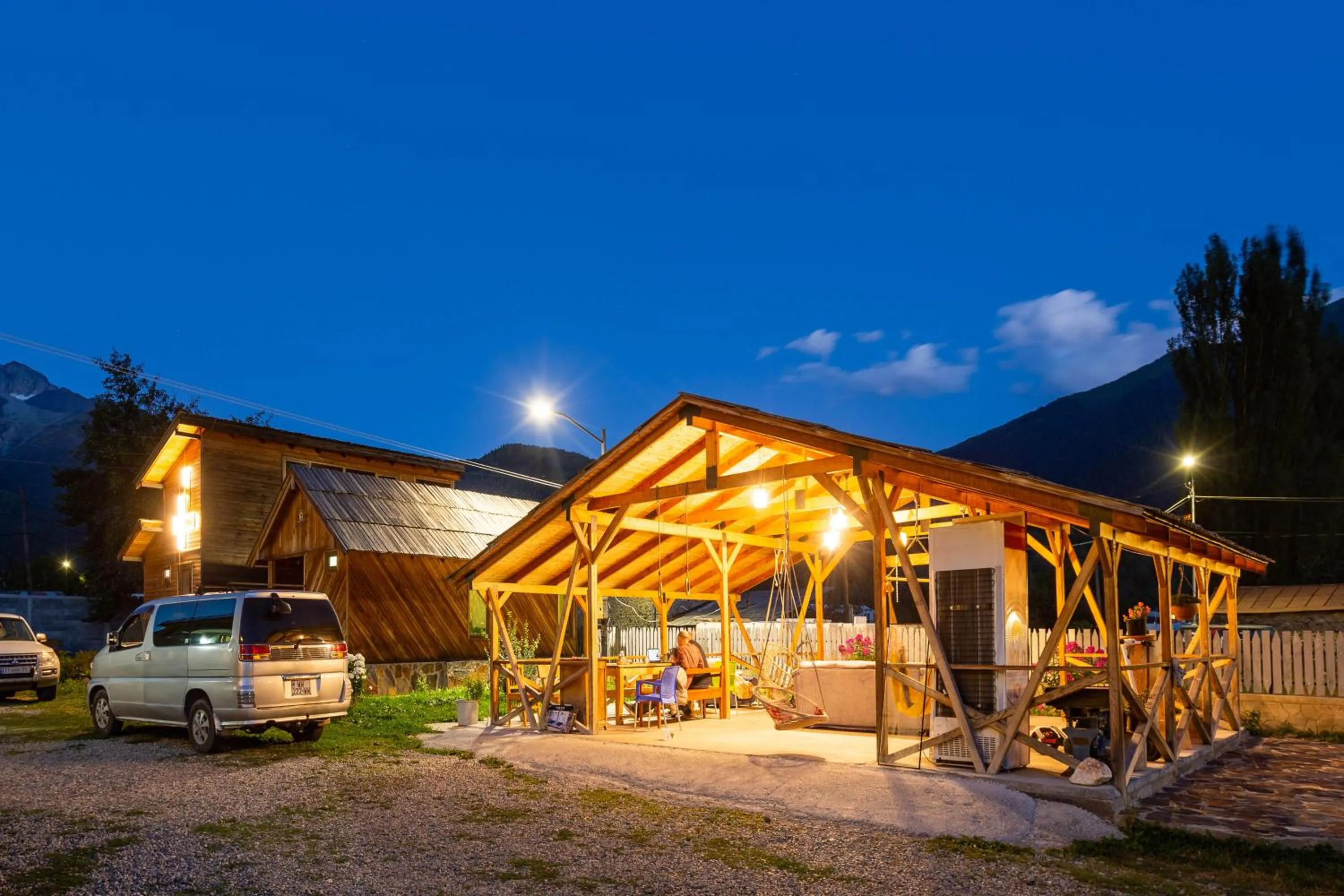 Night, Property Building in Hotel Level