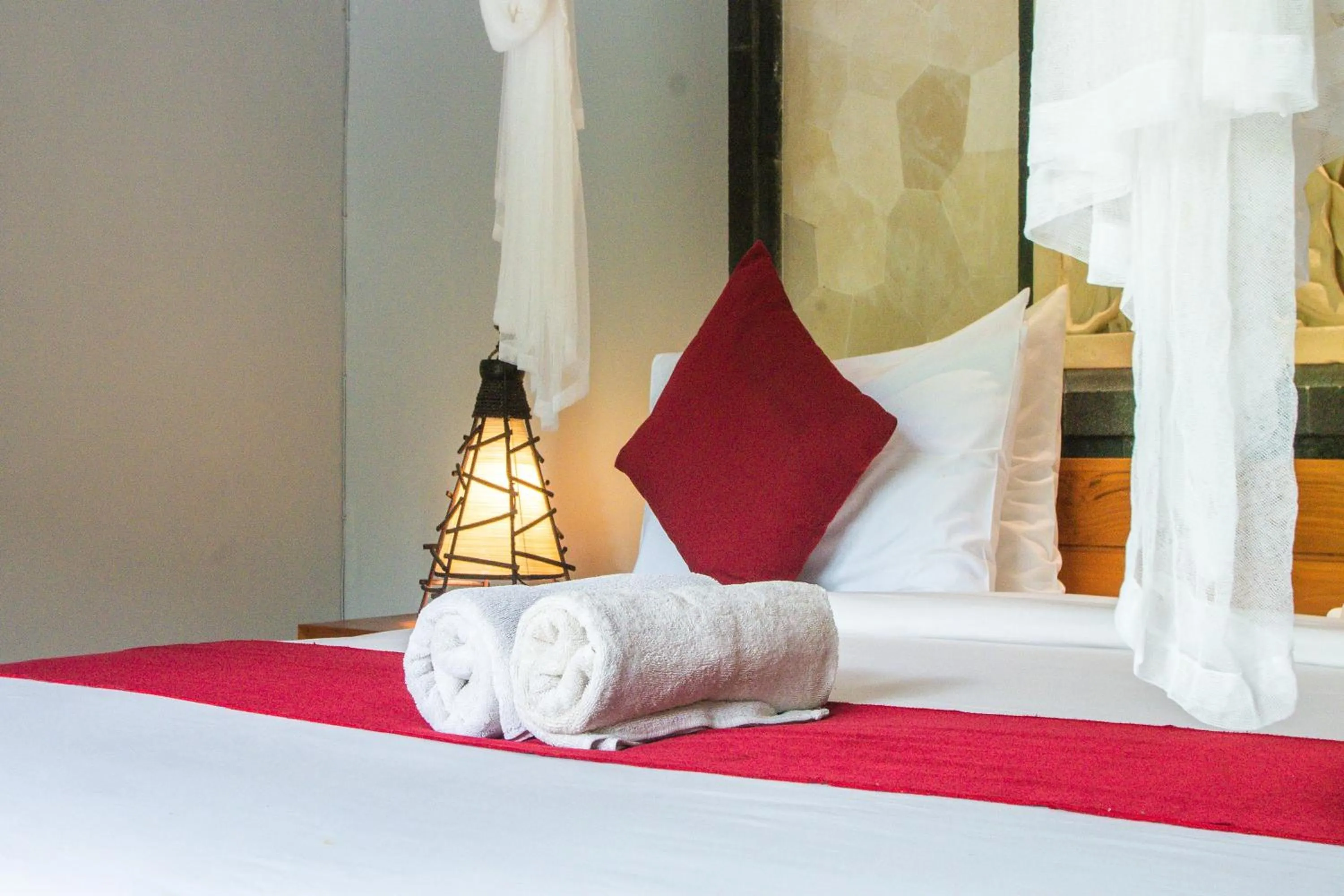 Bed in Bali Jungle Resort