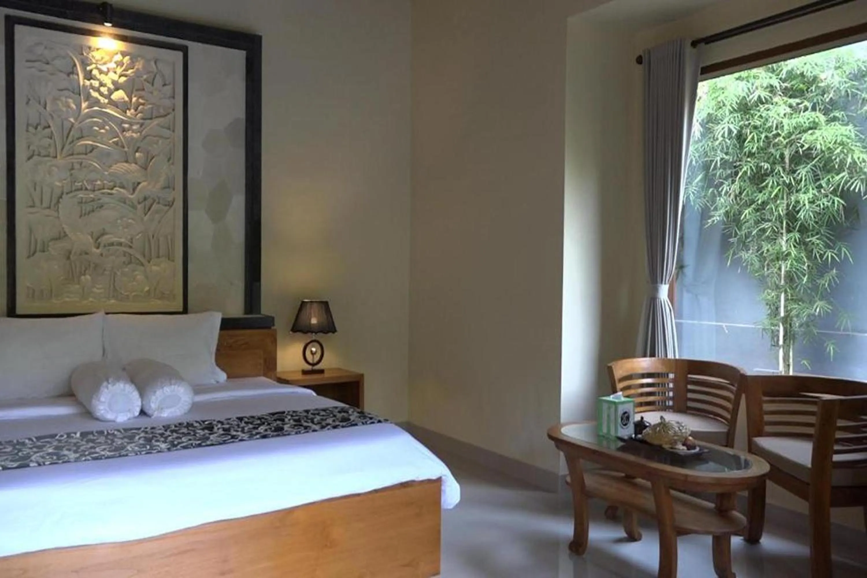 Bed in Bali Jungle Resort